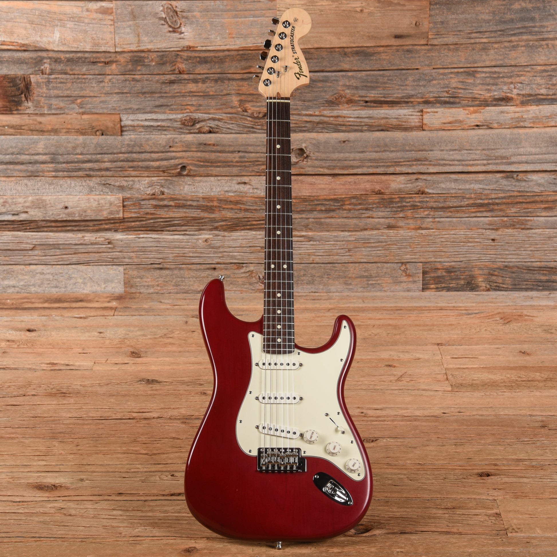 Fender Highway 1 Stratocaster Trans Wine 2006 Electric Guitars / Solid Body