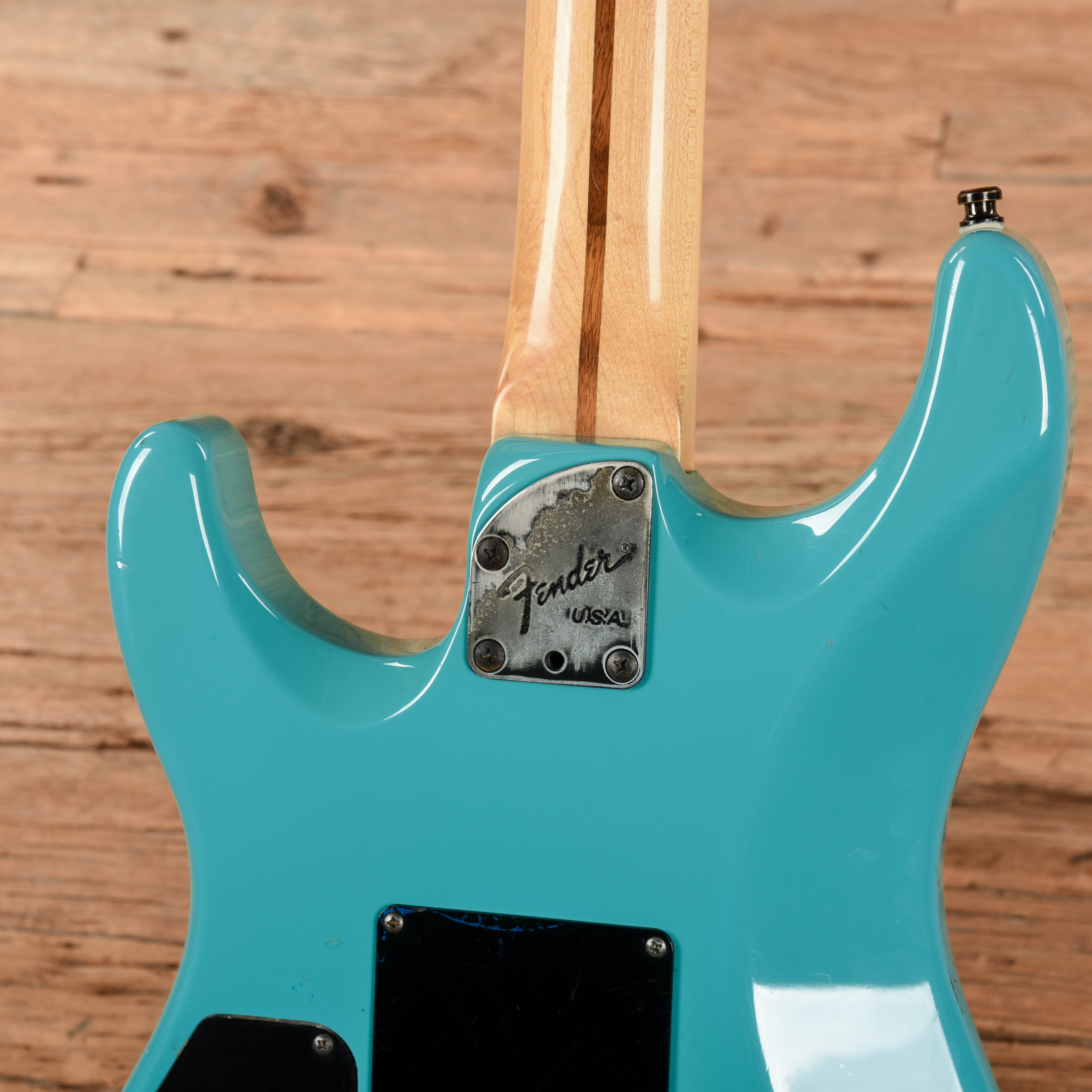 Fender HM Strat Blue 1989 Electric Guitars / Solid Body