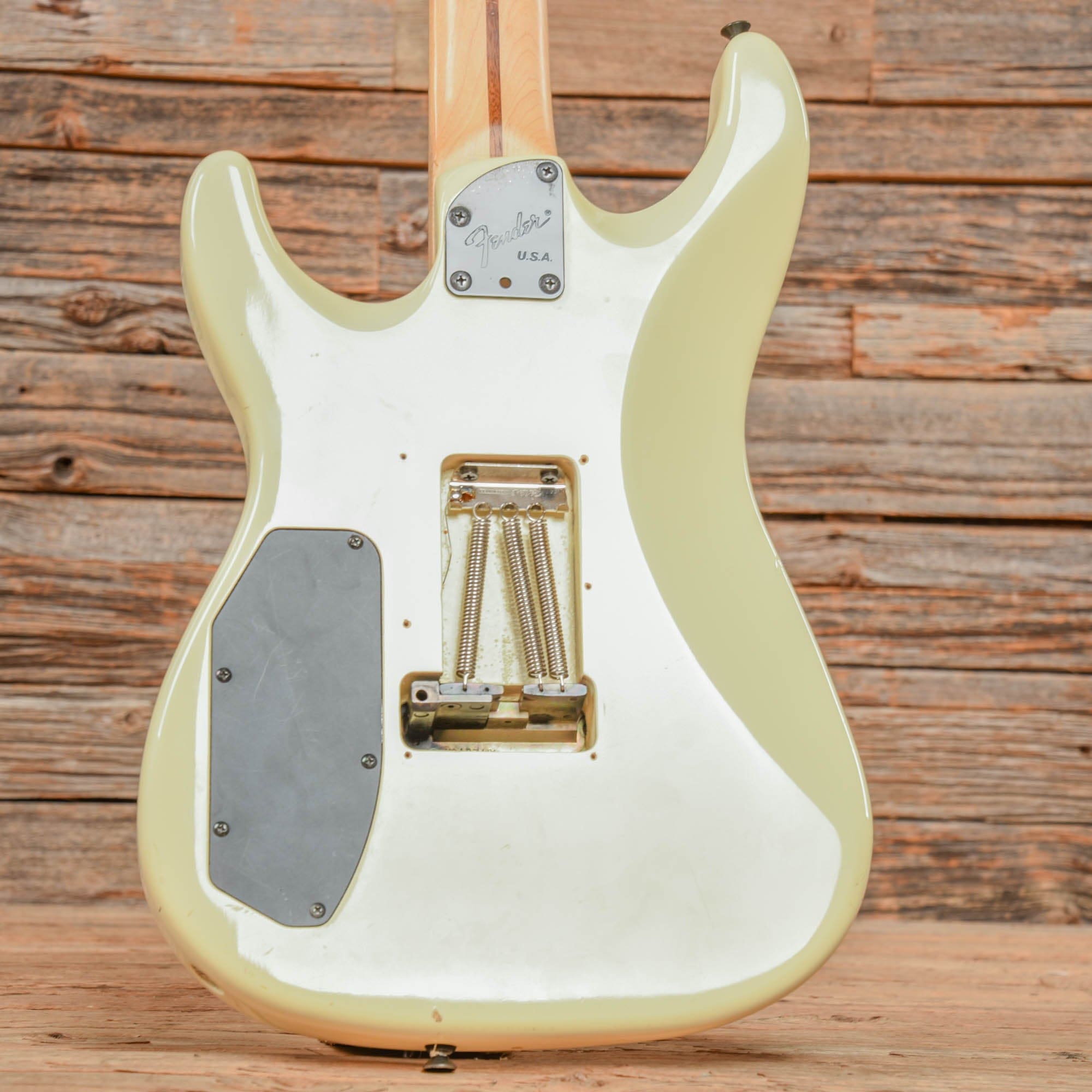 Fender HM Strat HSS Bright White 1989 Electric Guitars / Solid Body