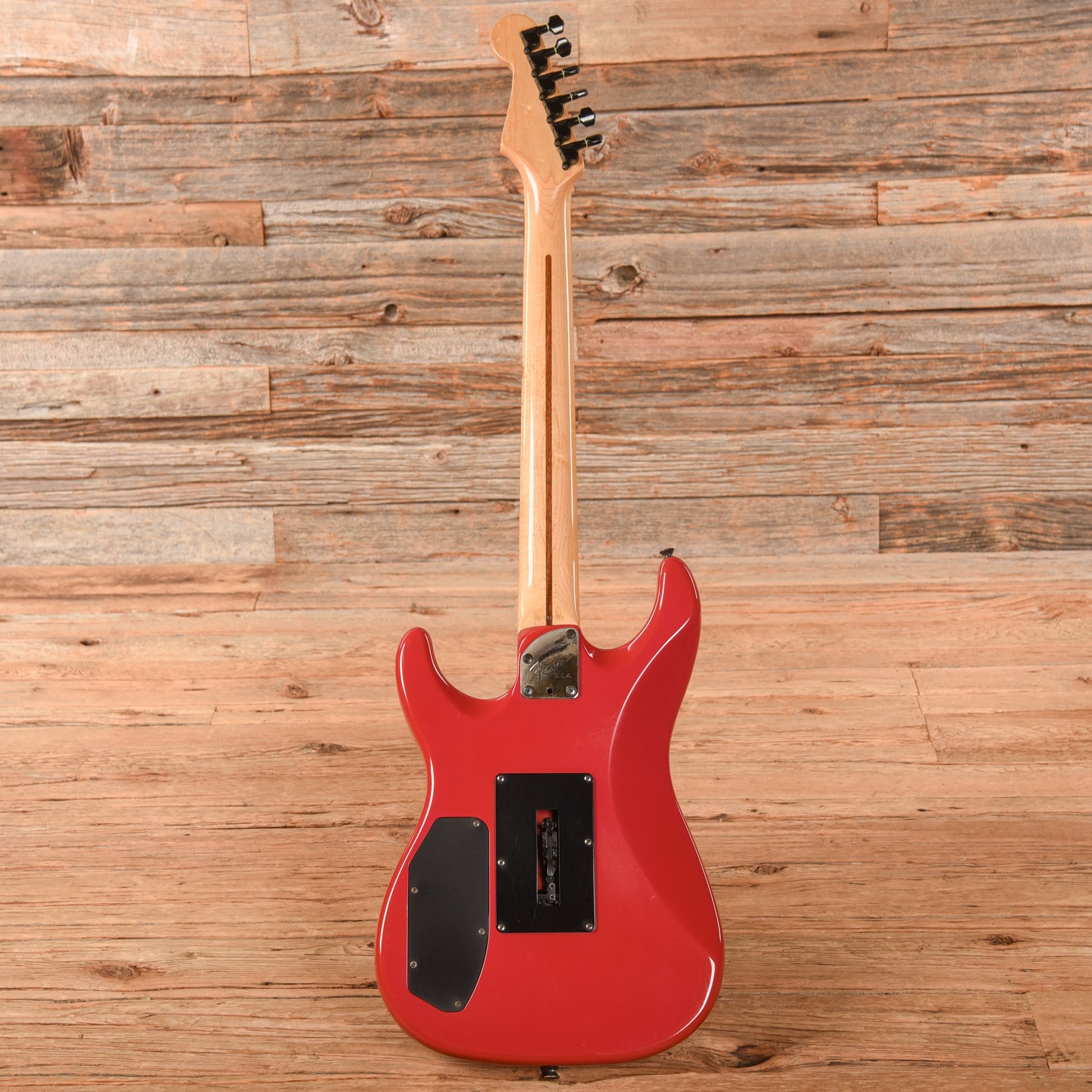 Fender HM Strat Razz Berry 1989 Electric Guitars / Solid Body