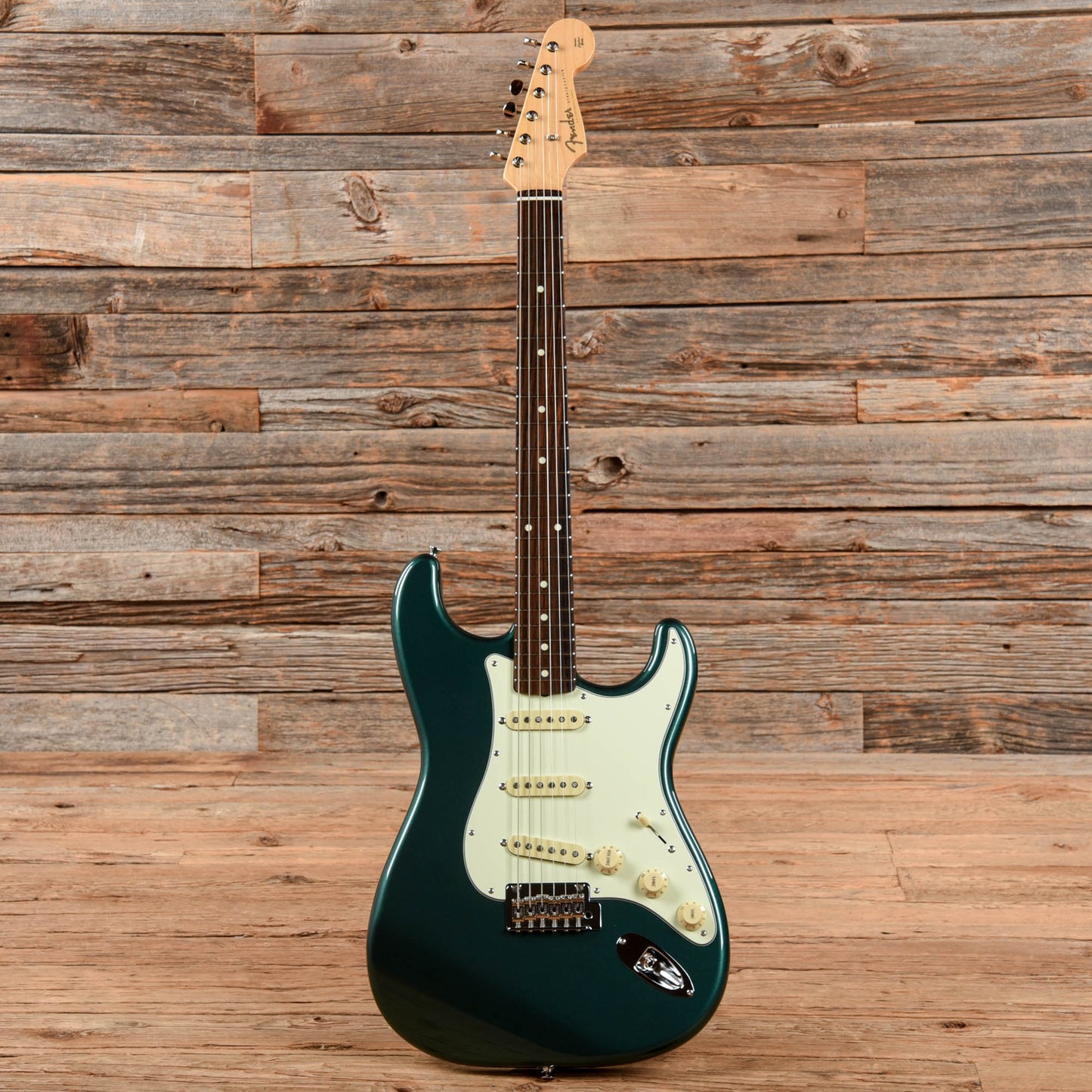 Fender Hybrid 60s Stratocaster Sherwood Green 2019 Electric Guitars / Solid Body