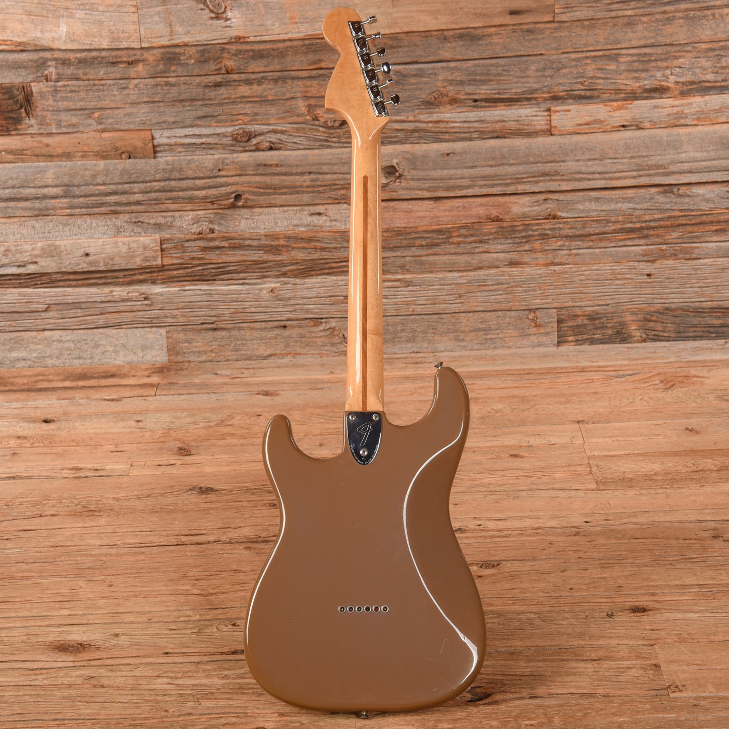 Fender International Series Stratocaster Hardtail Sahara Toupe 1981 Electric Guitars / Solid Body