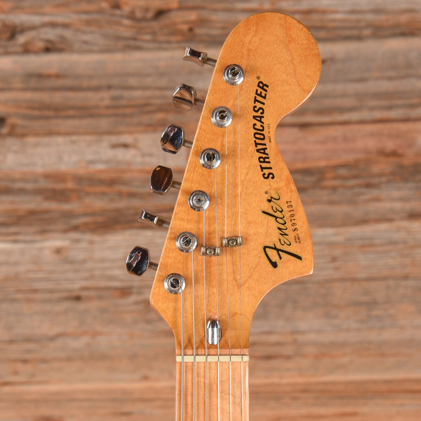 Fender International Series Stratocaster Hardtail Sahara Toupe 1981 Electric Guitars / Solid Body