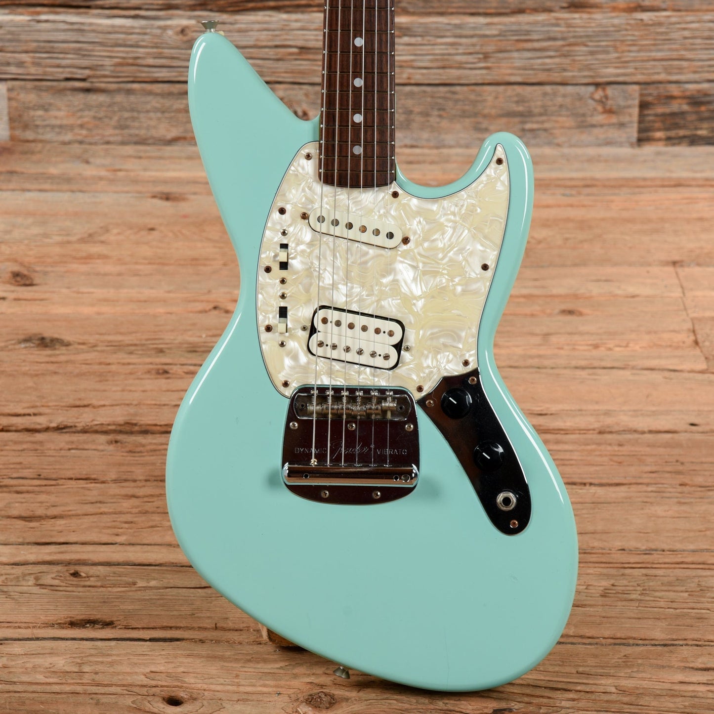 Fender Jag-Stang Sea Foam Green 1996 Electric Guitars / Solid Body
