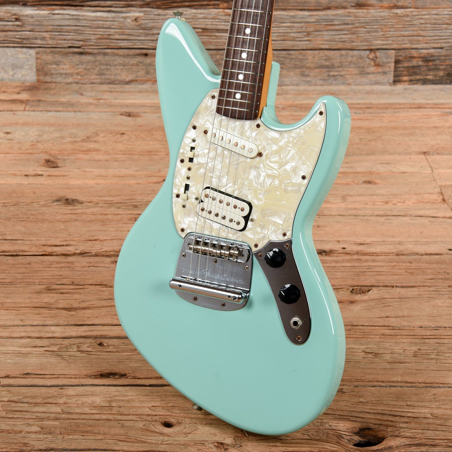 Fender Jag-Stang Sea Foam Green 1996 Electric Guitars / Solid Body