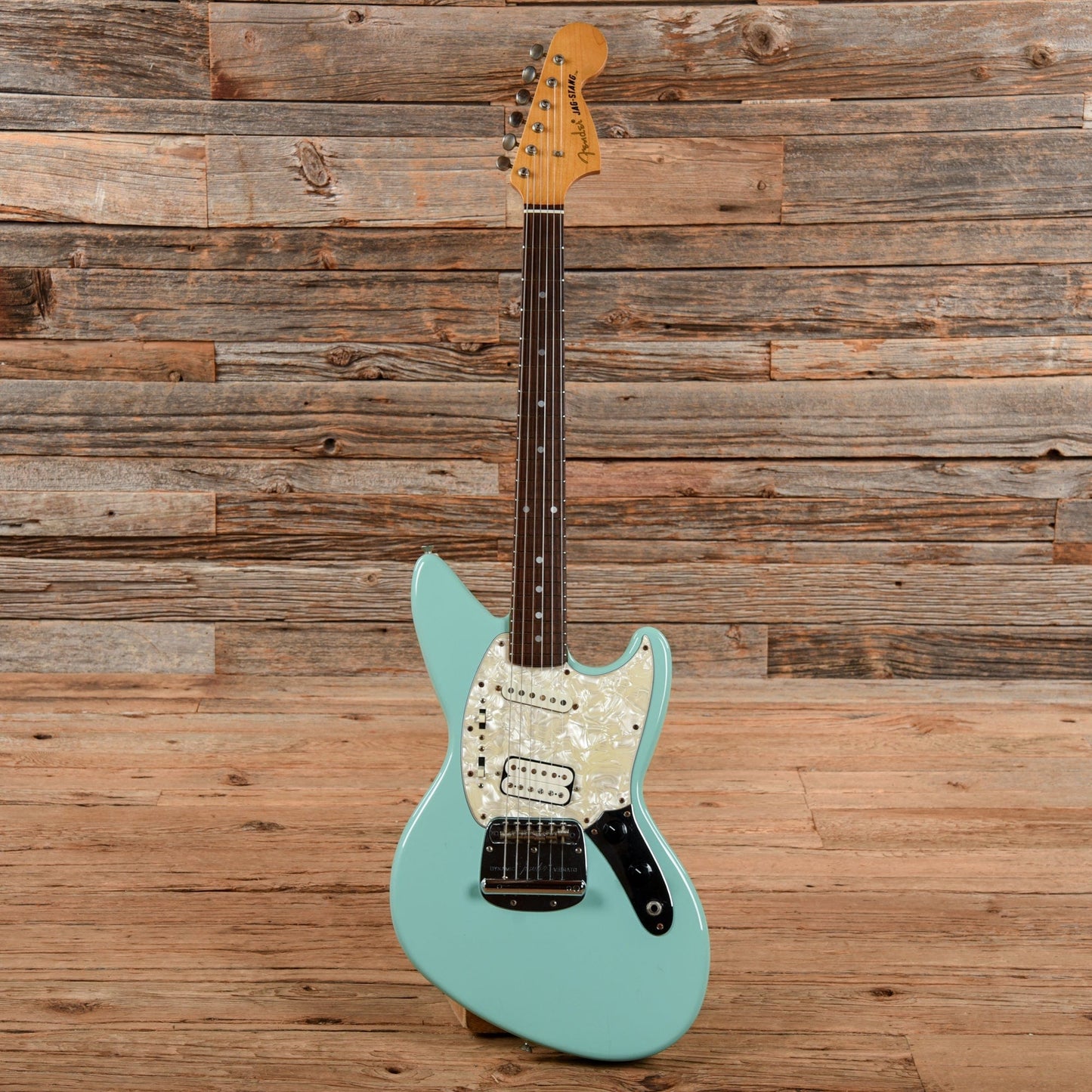 Fender Jag-Stang Sea Foam Green 1996 Electric Guitars / Solid Body