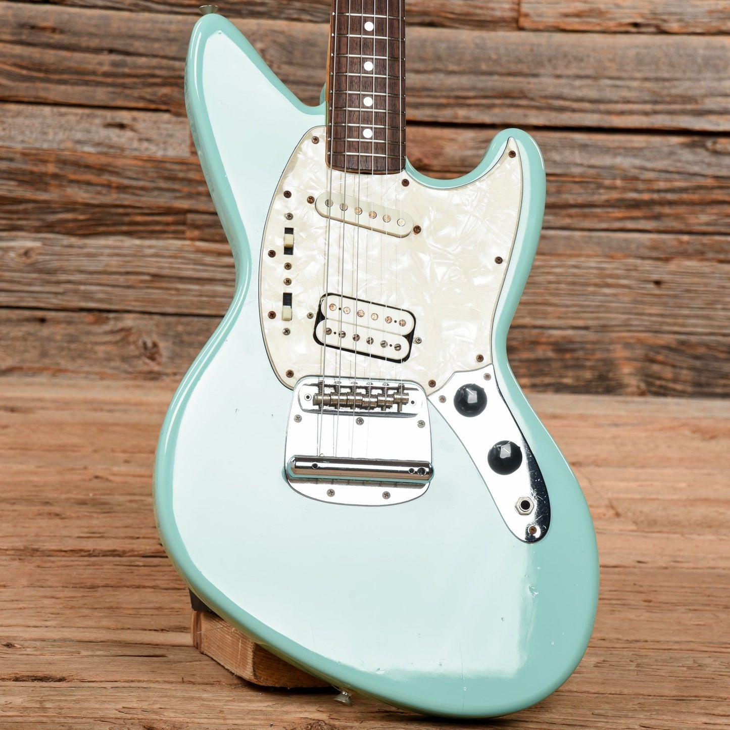 Fender Jag-Stang Sea Foam Green 1996 Electric Guitars / Solid Body