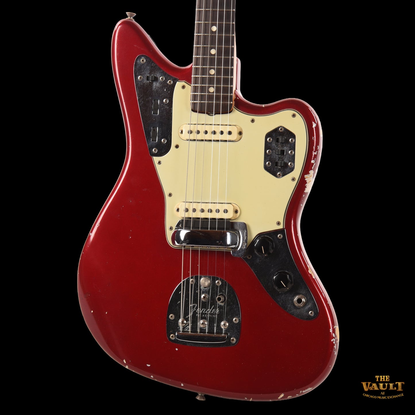 Fender Jaguar Candy Apple Red 1964 Electric Guitars / Solid Body