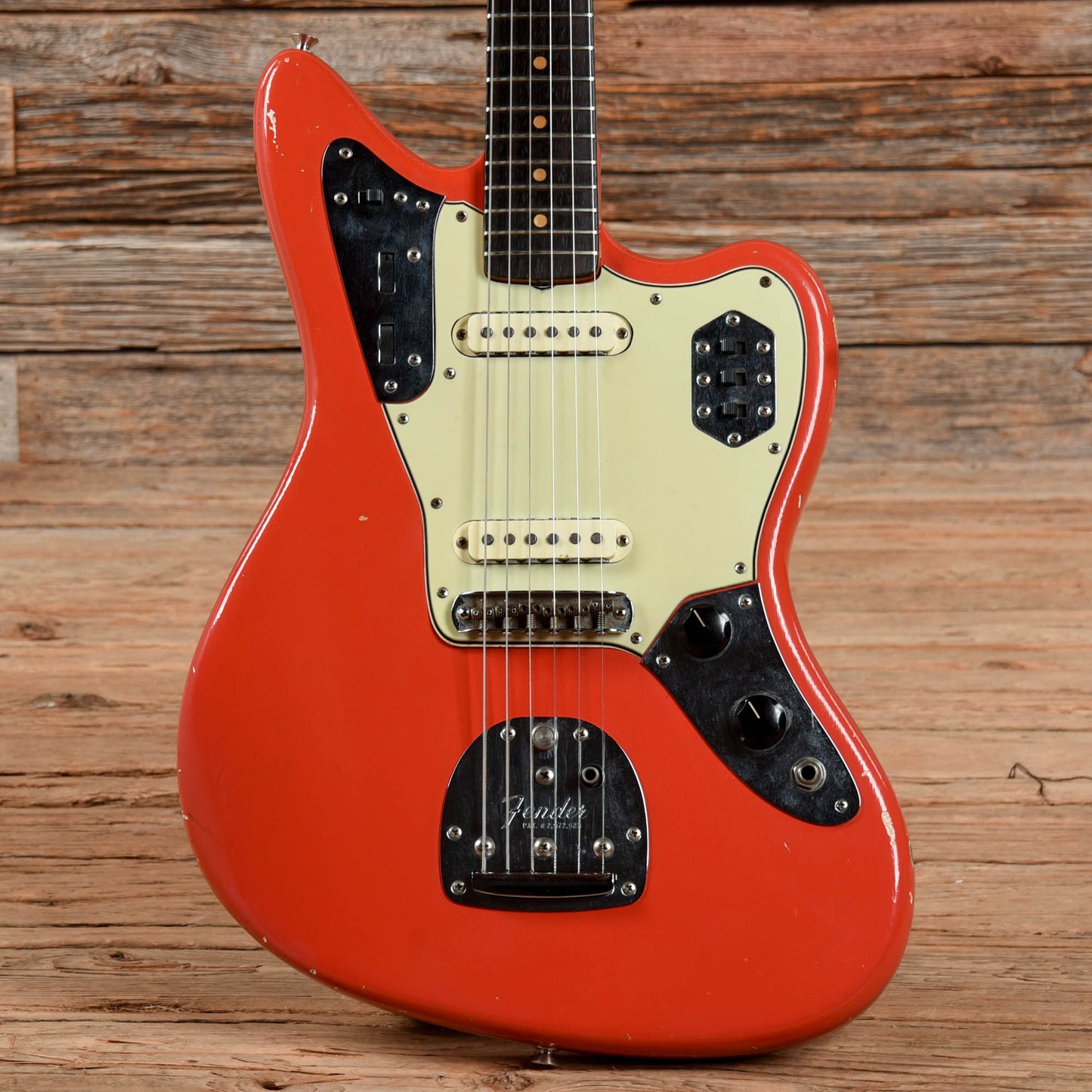 Fender Jaguar Fiesta Red 1964 Electric Guitars / Solid Body