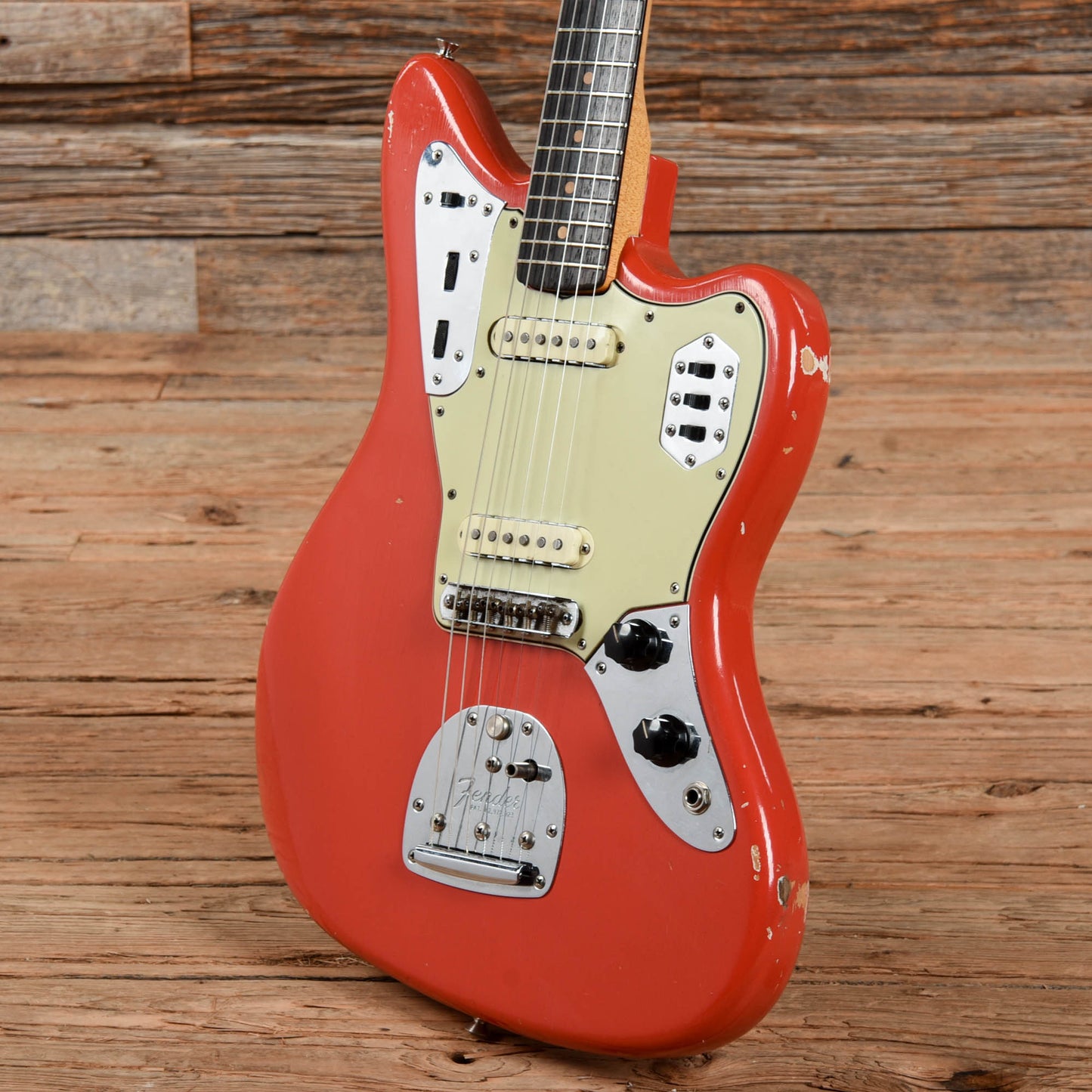 Fender Jaguar Fiesta Red 1964 Electric Guitars / Solid Body