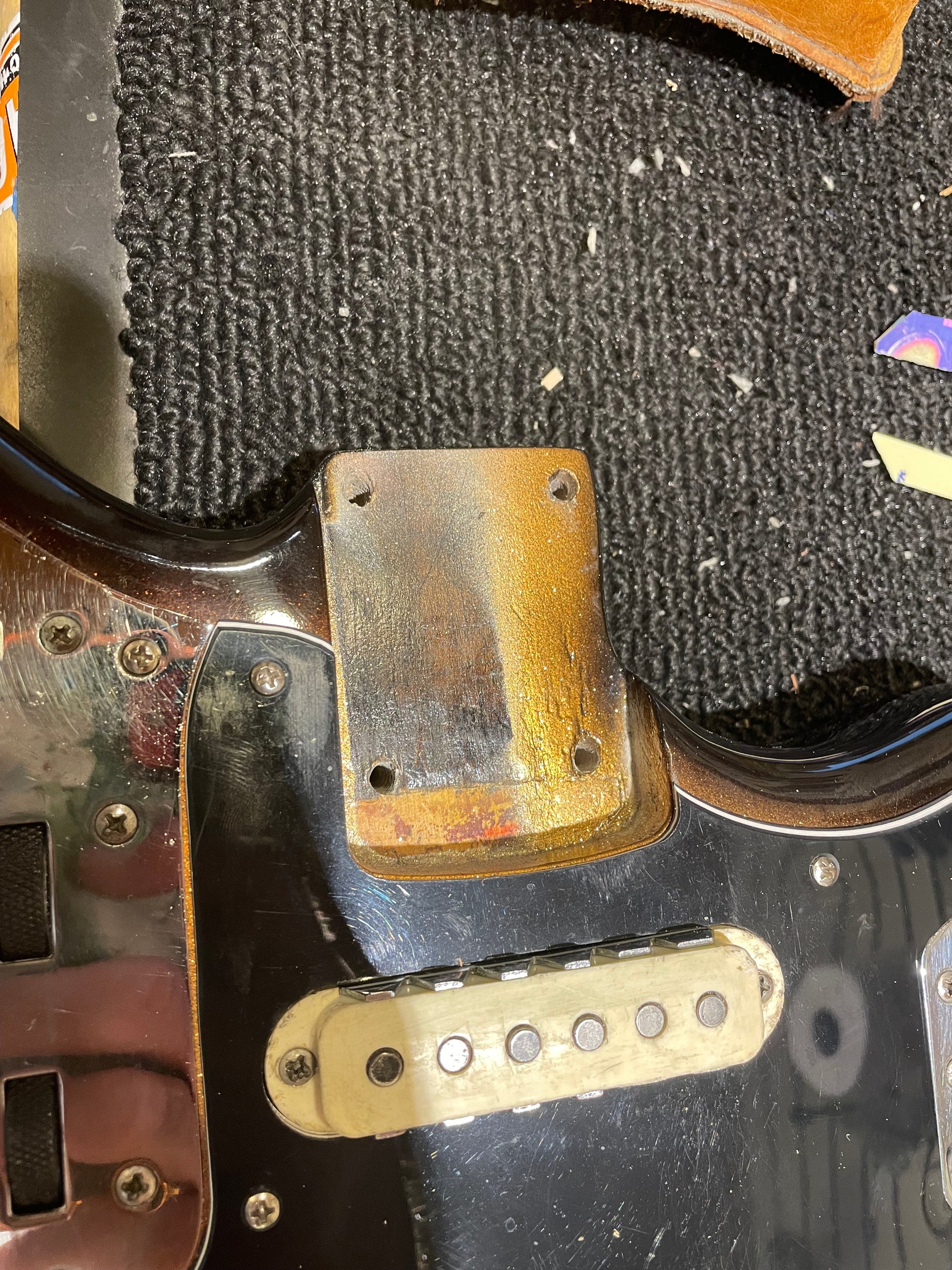 Fender Jaguar Golden Sunburst Metallic Refin 1964 Electric Guitars / Solid Body