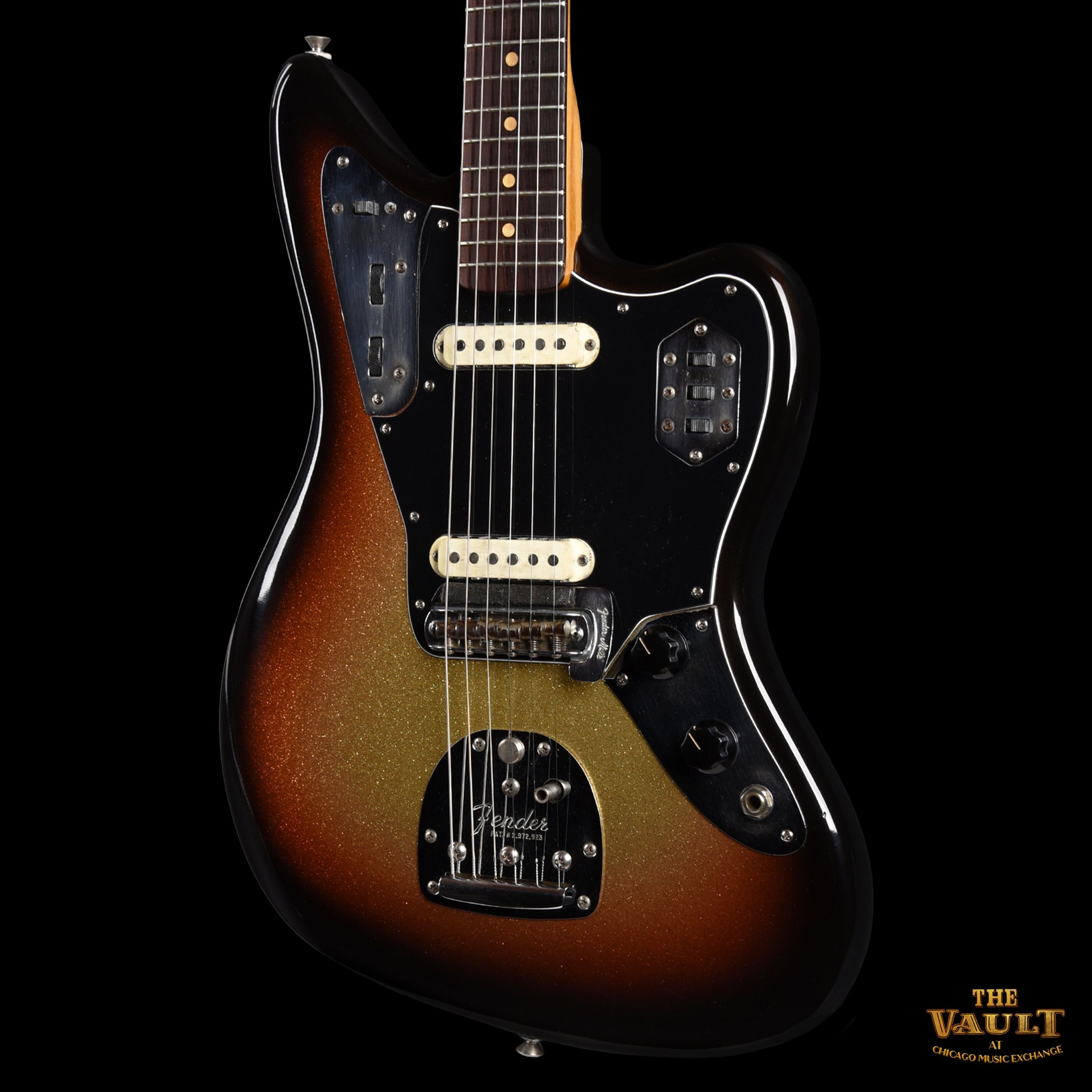 Fender Jaguar Golden Sunburst Metallic Refin 1964 Electric Guitars / Solid Body