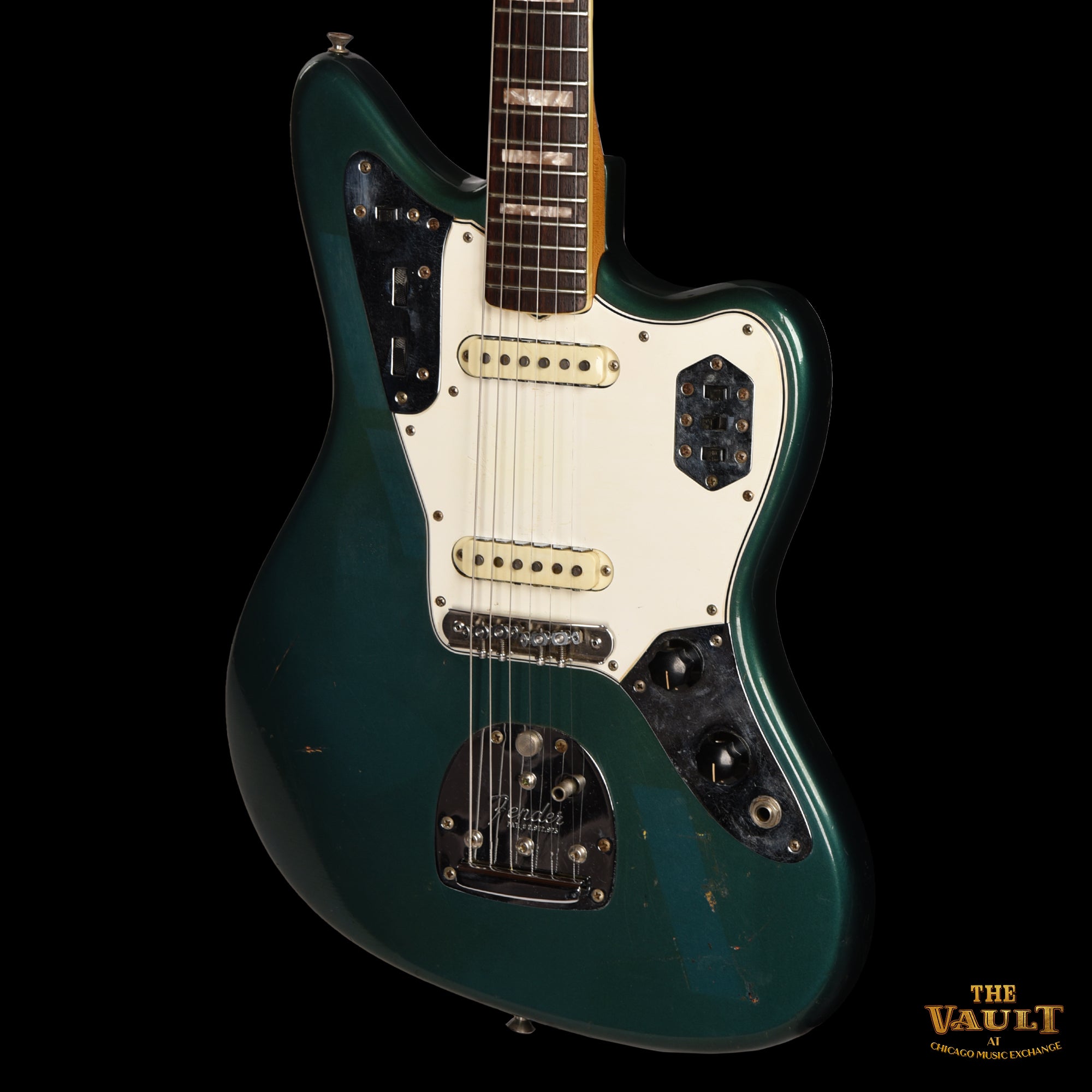 Fender Jaguar Lake Placid Blue 1967 Electric Guitars / Solid Body