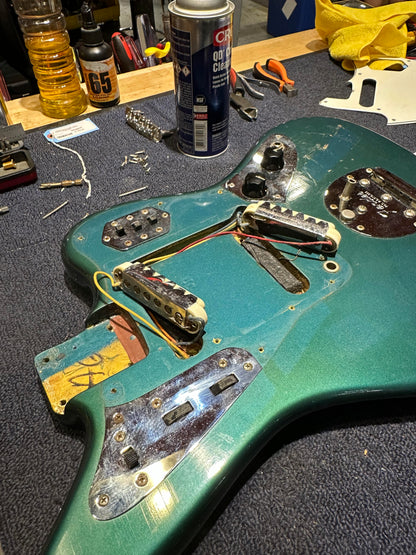 Fender Jaguar Lake Placid Blue 1967 Electric Guitars / Solid Body