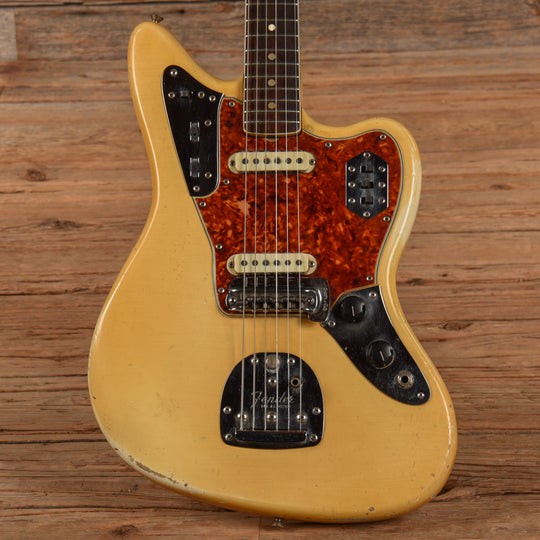 Fender Jaguar Olympic White 1965 Electric Guitars / Solid Body