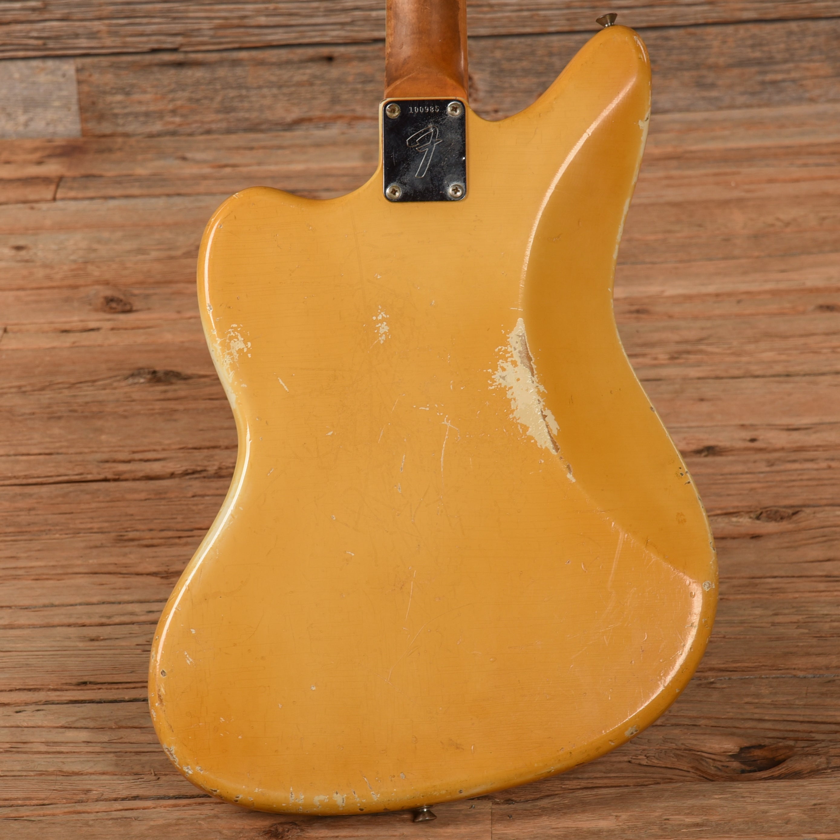 Fender Jaguar Olympic White 1965 Electric Guitars / Solid Body