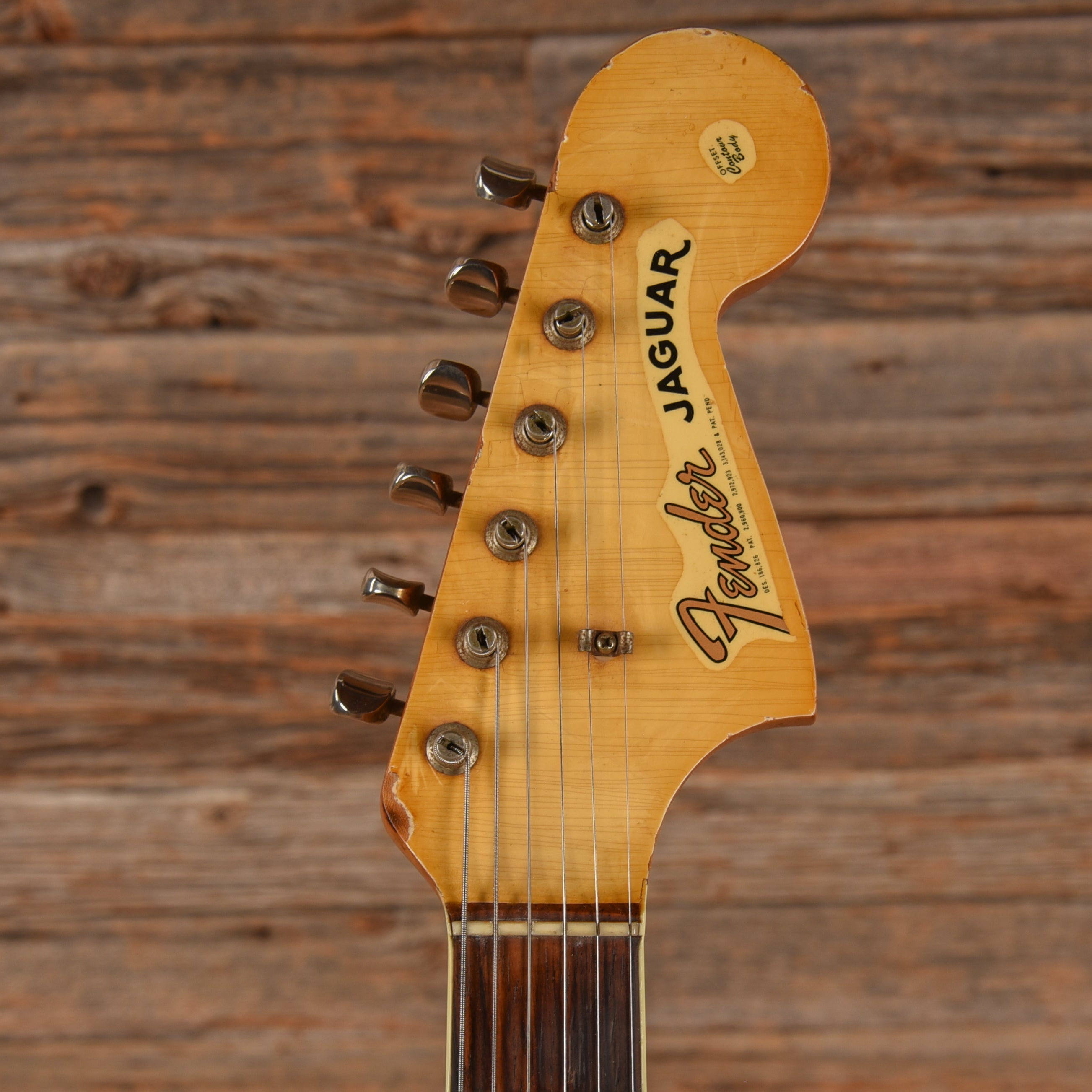 Fender Jaguar Olympic White 1965 Electric Guitars / Solid Body