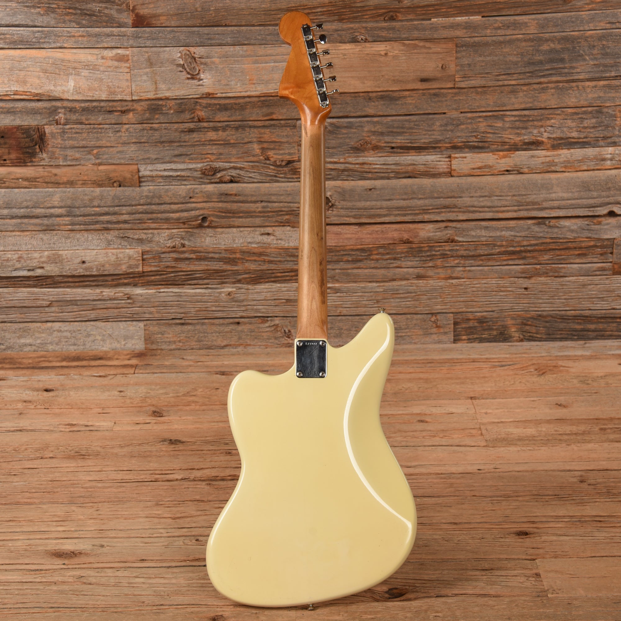 Fender Jaguar Olympic White Refin 1964 Electric Guitars / Solid Body