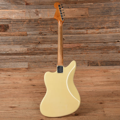 Fender Jaguar Olympic White Refin 1964 Electric Guitars / Solid Body