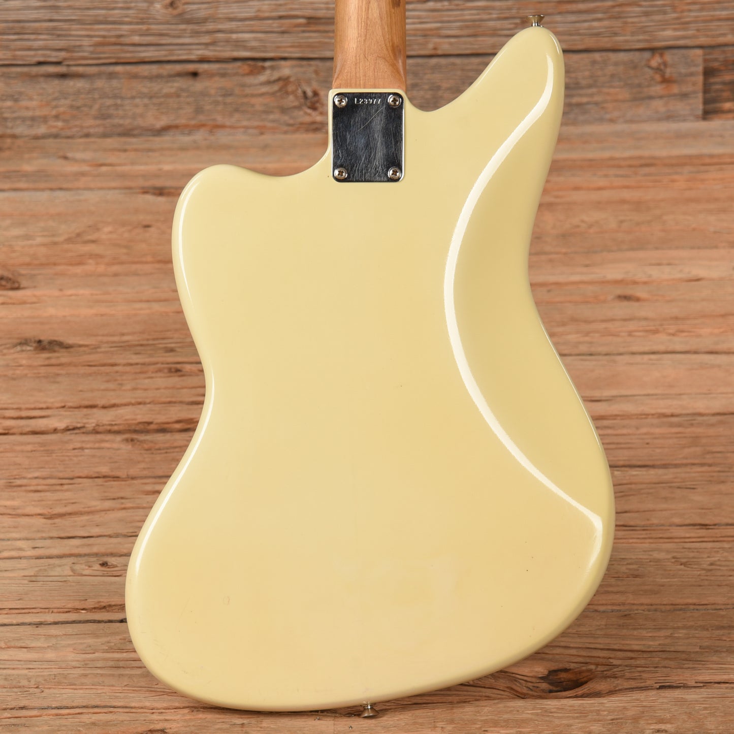 Fender Jaguar Olympic White Refin 1964 Electric Guitars / Solid Body
