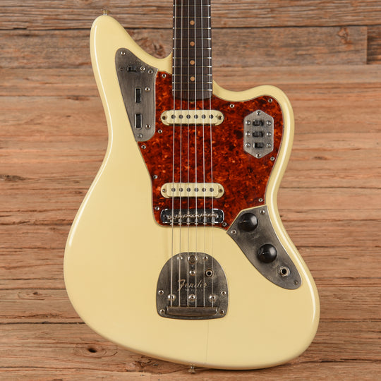 Fender Jaguar Olympic White Refin 1964 Electric Guitars / Solid Body