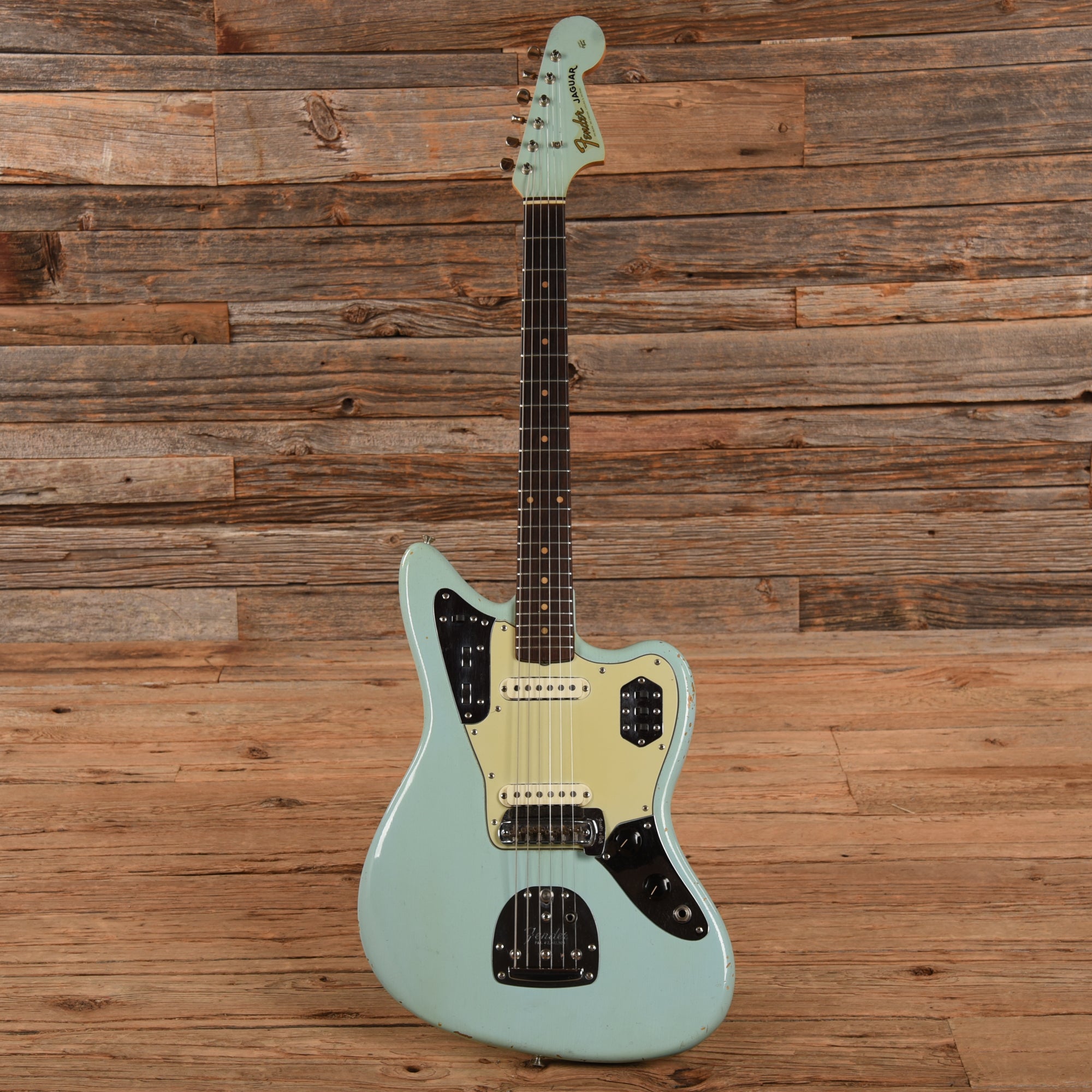 Fender Jaguar Sonic Blue 1963 Electric Guitars / Solid Body