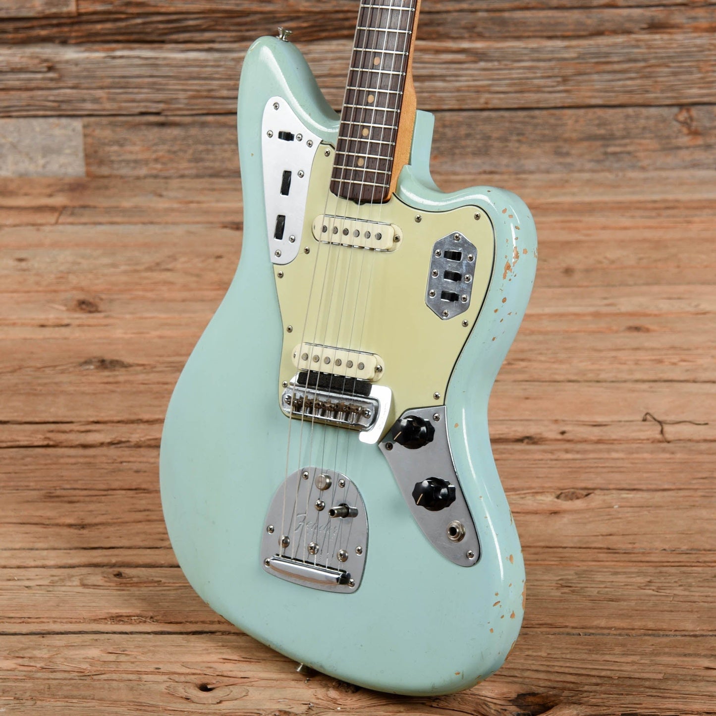 Fender Jaguar Sonic Blue 1963 Electric Guitars / Solid Body