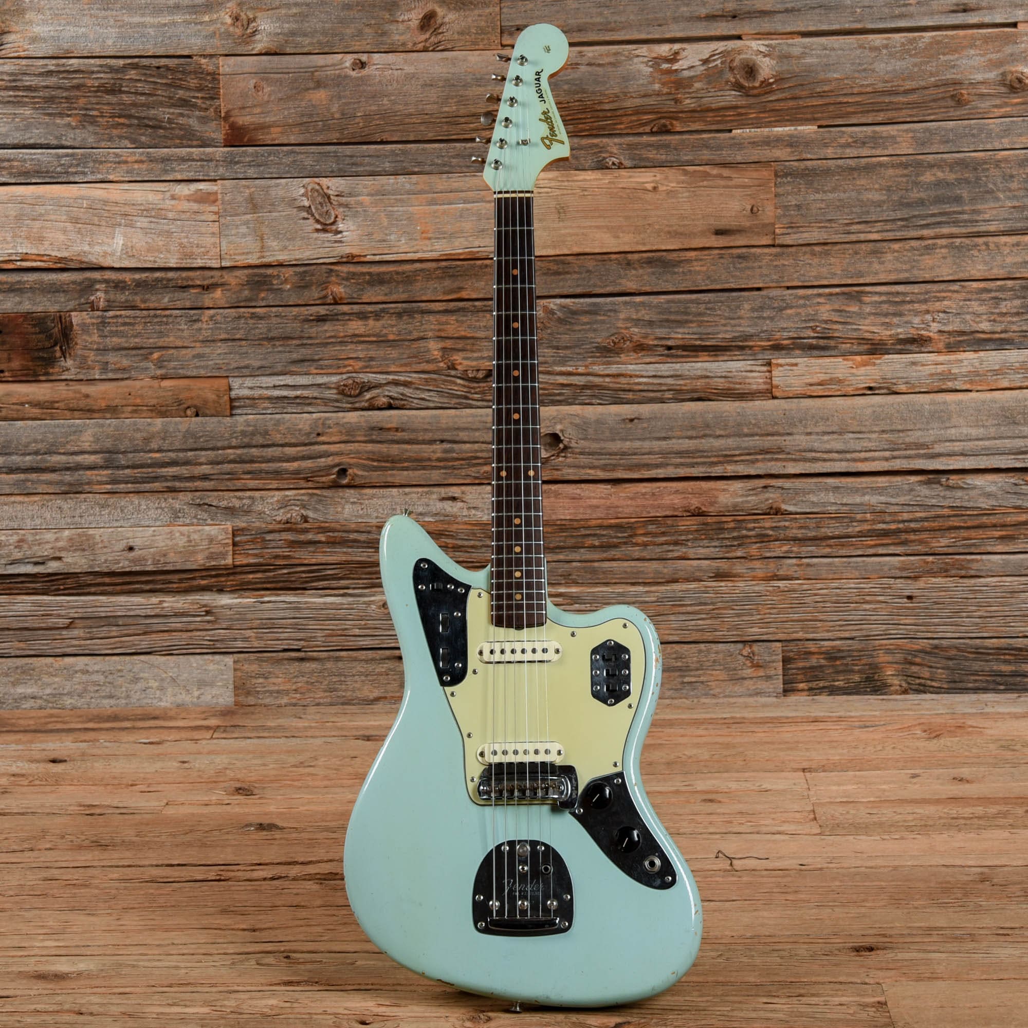Fender Jaguar Sonic Blue 1963 Electric Guitars / Solid Body