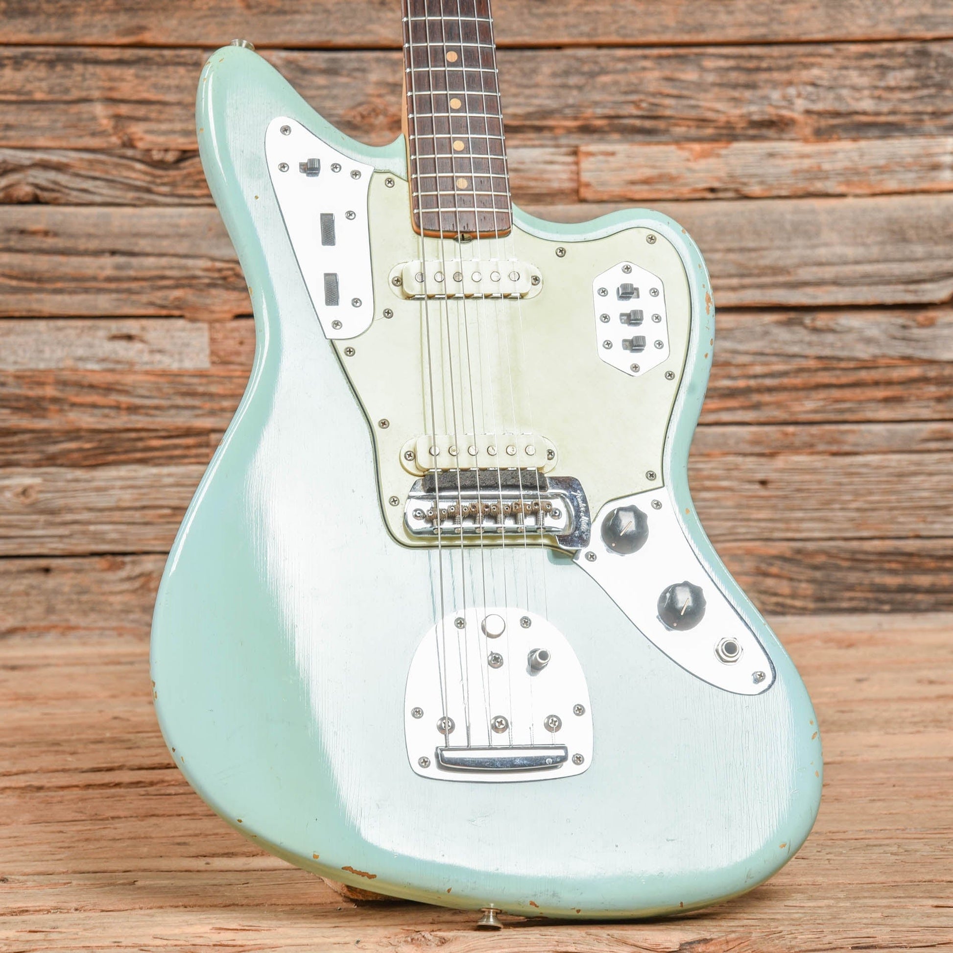 Fender Jaguar Sonic Blue 1963 Electric Guitars / Solid Body