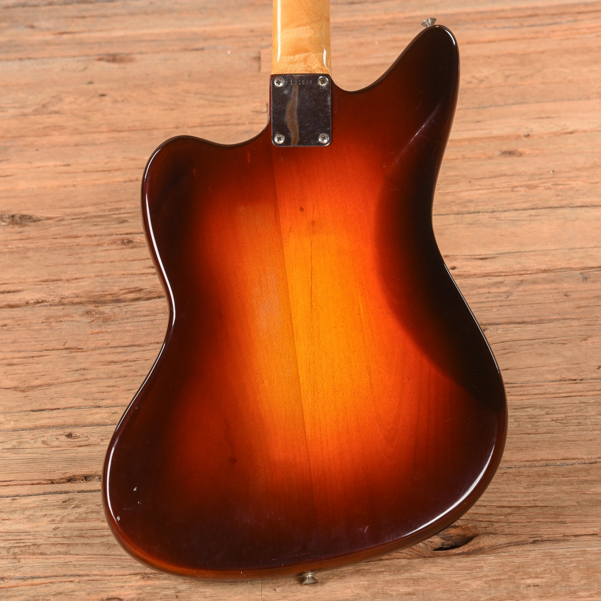 Fender Jaguar Sunburst Refin 1963 Electric Guitars / Solid Body