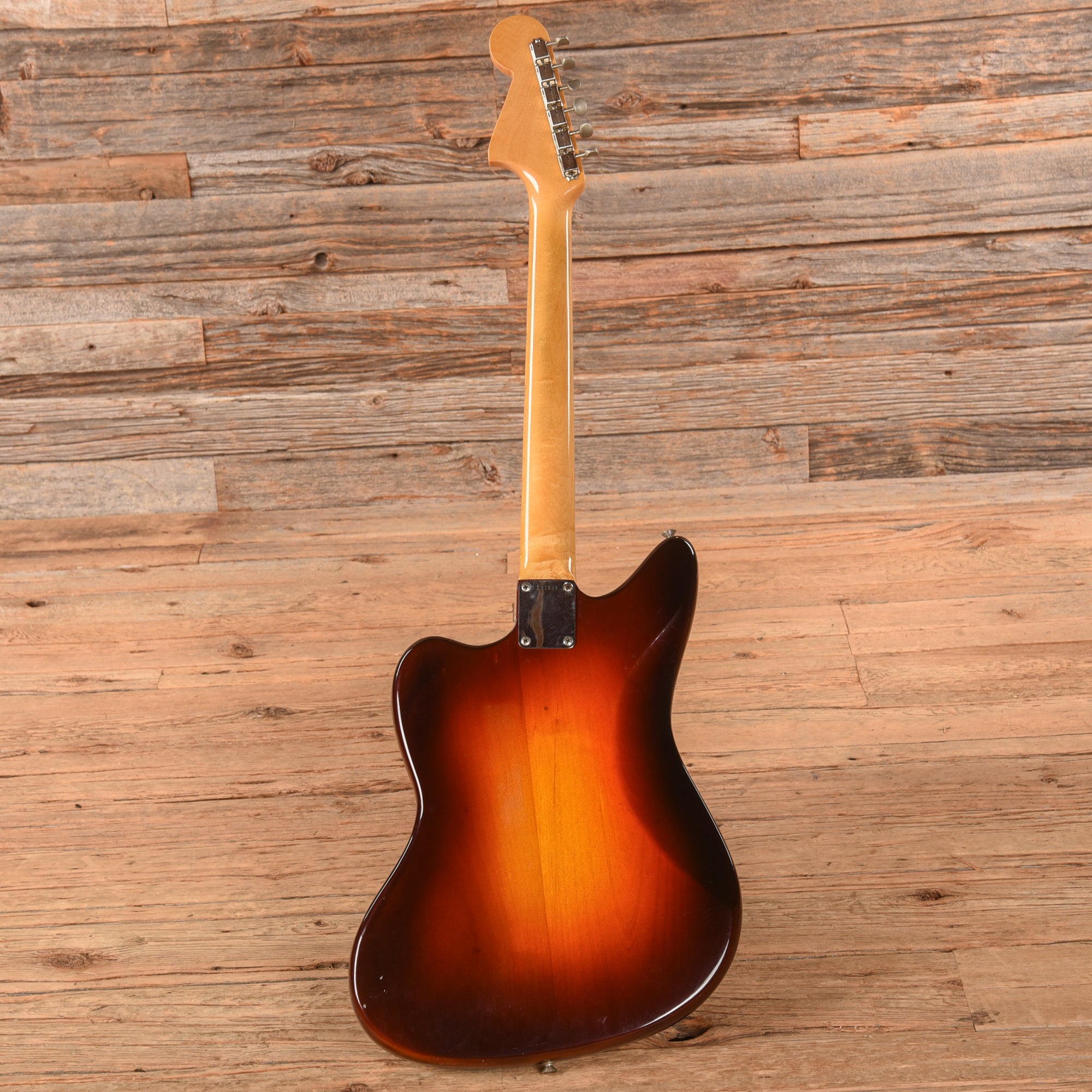 Fender Jaguar Sunburst Refin 1963 Electric Guitars / Solid Body