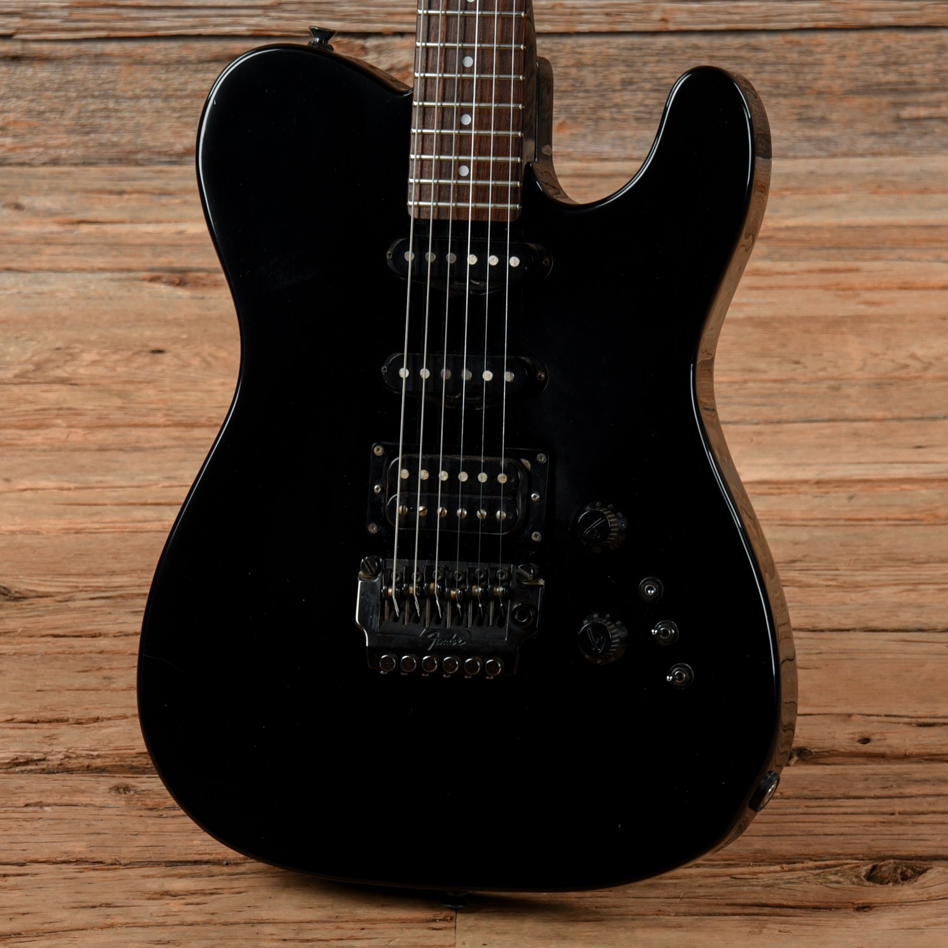 Fender Japan Contemporary Telecaster HSS Black 1986 Electric Guitars / Solid Body