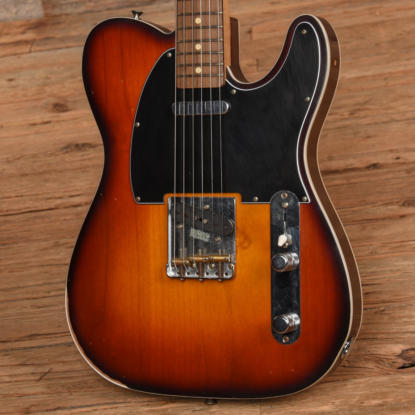 Fender Jason Isbell Signature Telecaster Custom Road Worn Chocolate Sunburst 2022 Electric Guitars / Solid Body