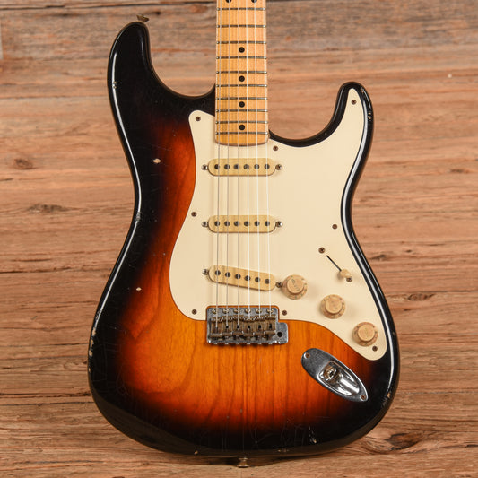 Fender Jason Smith Masterbuilt '57 Relic Strat Sunburst 2010 Electric Guitars / Solid Body