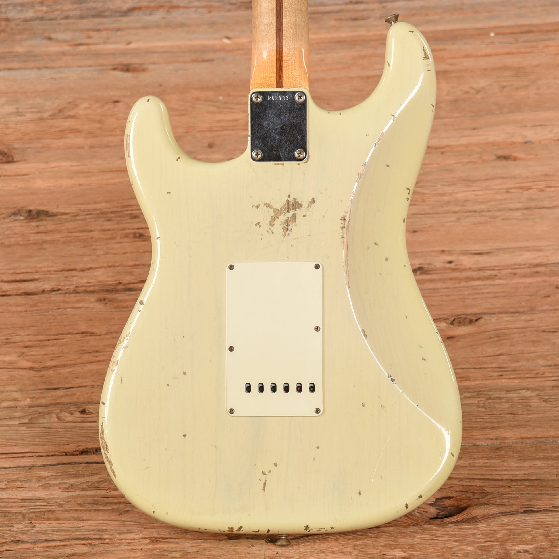 Fender Jason Smith Masterbuilt '61 Relic Stratocaster Vintage Blonde 2012 Electric Guitars / Solid Body