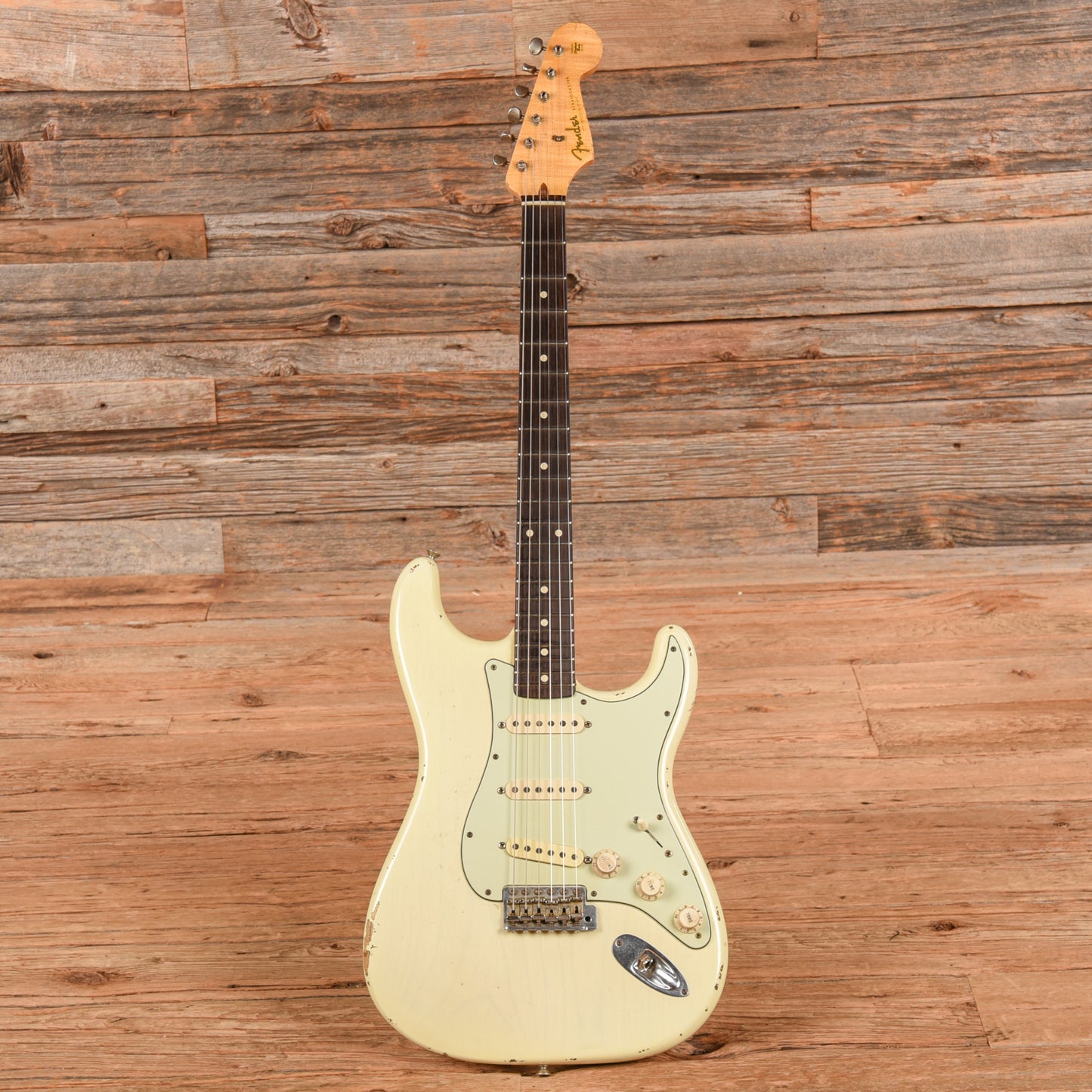 Fender Jason Smith Masterbuilt '61 Relic Stratocaster Vintage Blonde 2012 Electric Guitars / Solid Body