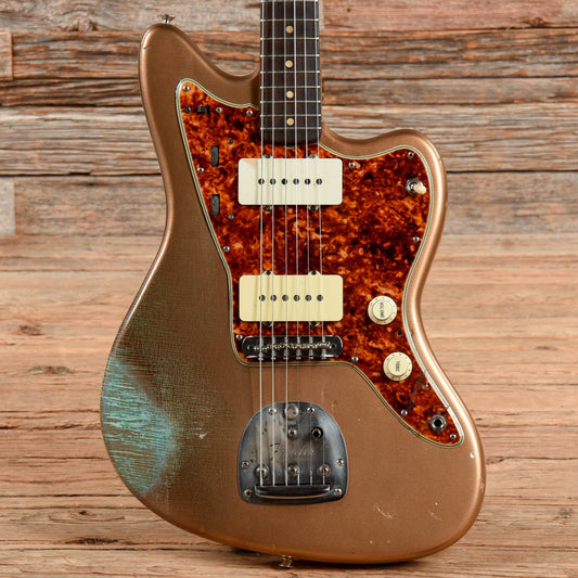Fender Jazzmaster Aged Gold Refin 1960 Electric Guitars / Solid Body