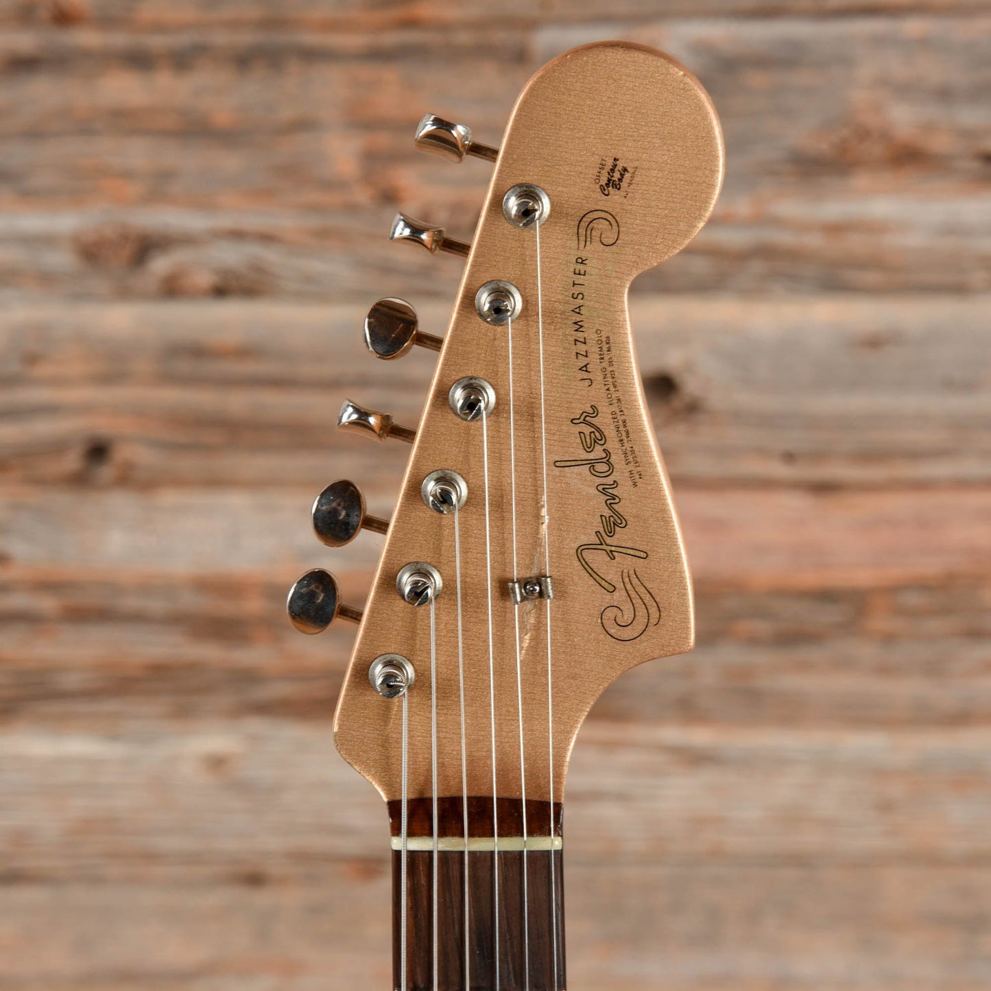 Fender Jazzmaster Aged Gold Refin 1960 Electric Guitars / Solid Body