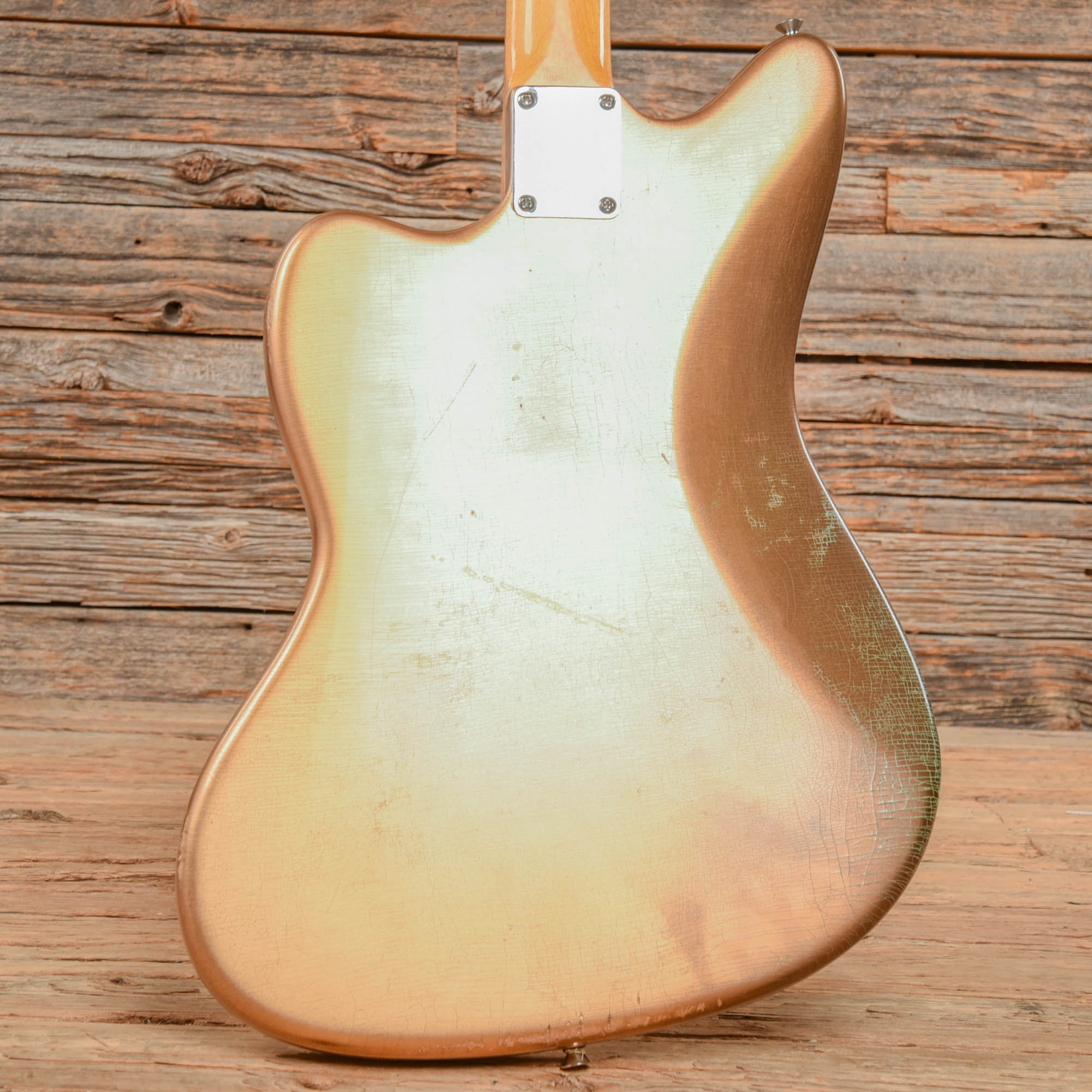 Fender Jazzmaster Aged Gold Refin 1960 Electric Guitars / Solid Body