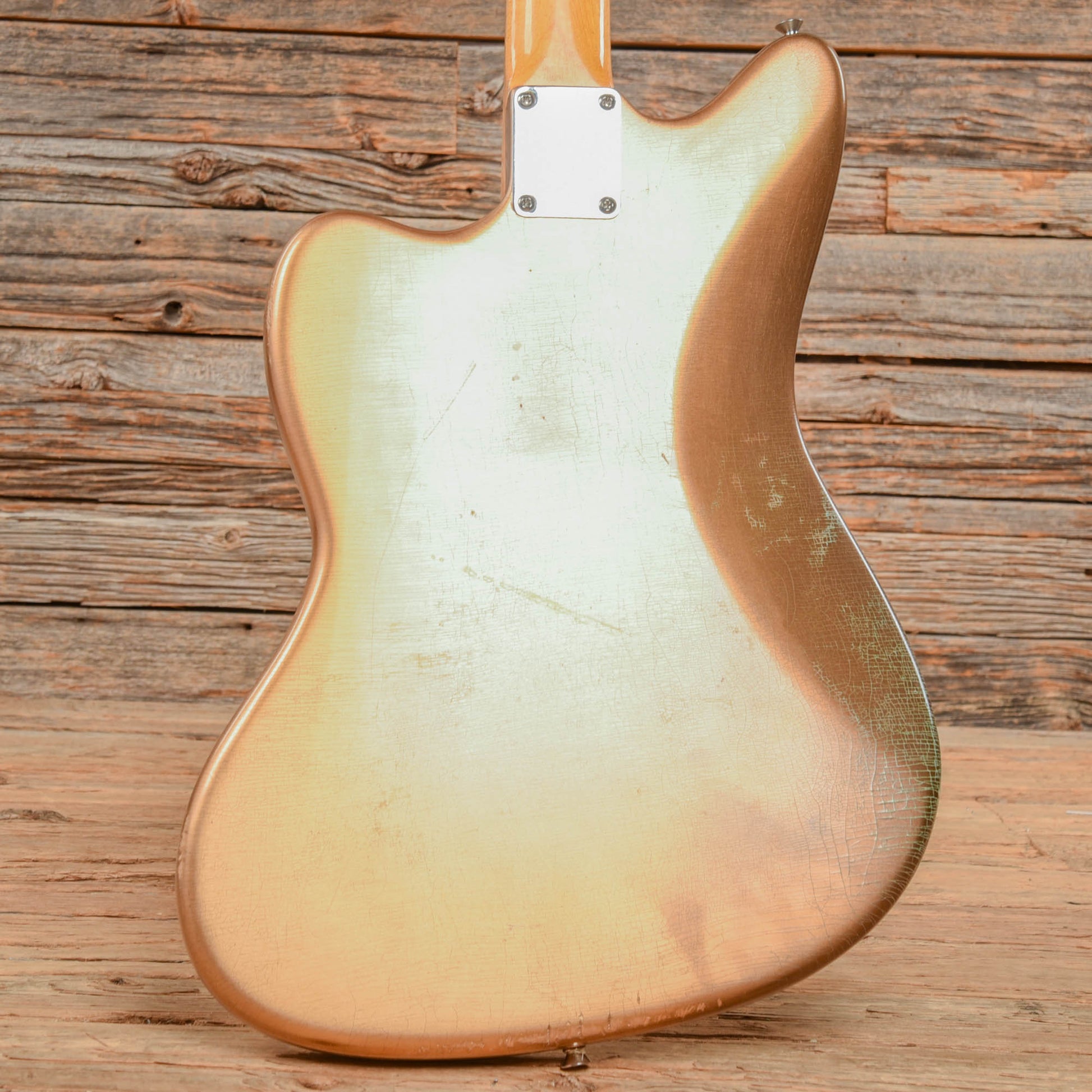 Fender Jazzmaster Aged Gold Refin 1960 Electric Guitars / Solid Body