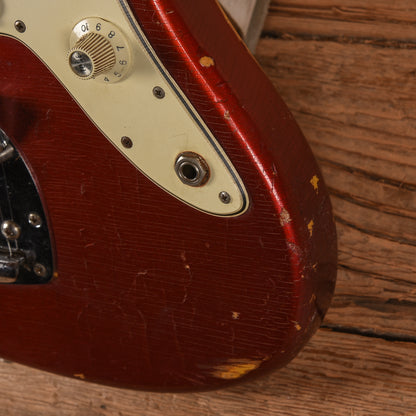 Fender Jazzmaster Candy Apple Red 1965 Electric Guitars / Solid Body