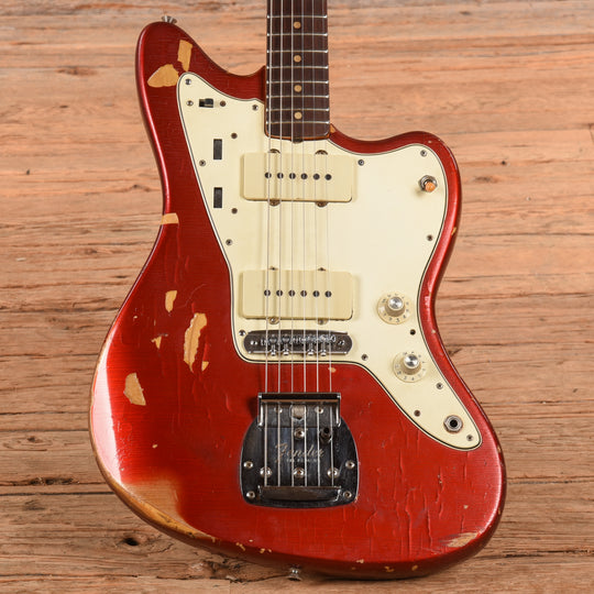Fender Jazzmaster Candy Apple Red 1965 Electric Guitars / Solid Body