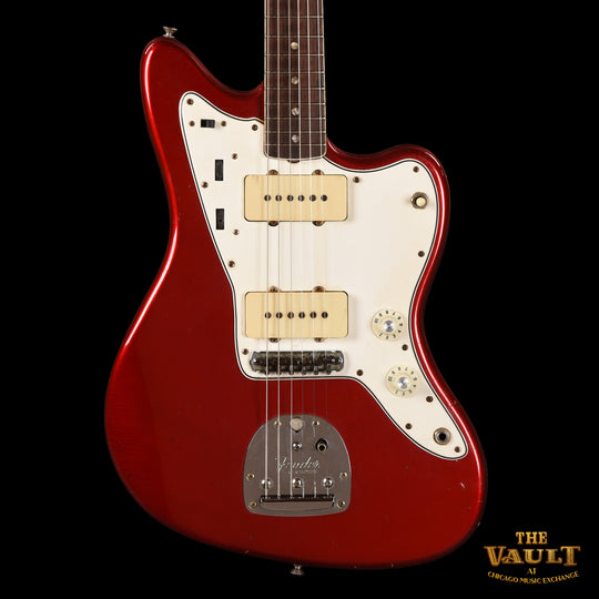 Fender Jazzmaster Candy Apple Red 1966 Electric Guitars / Solid Body
