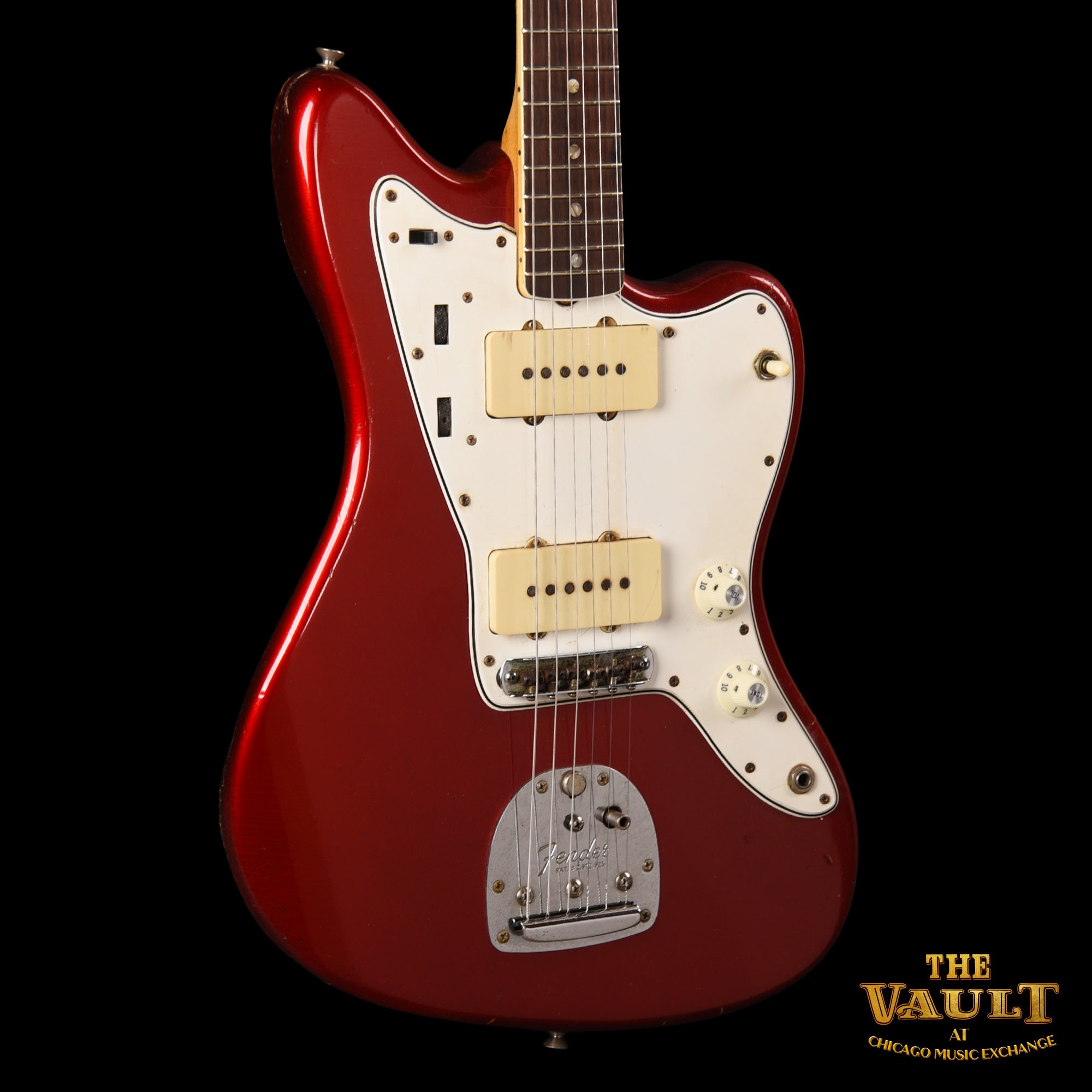 Fender Jazzmaster Candy Apple Red 1966 Electric Guitars / Solid Body