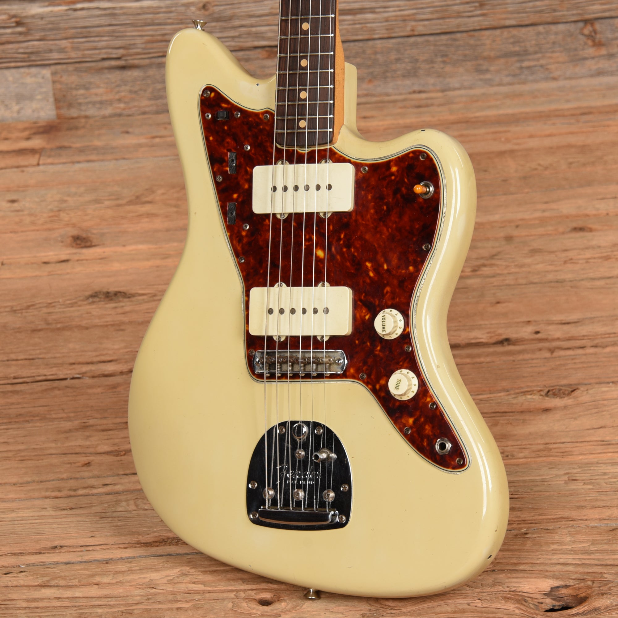 Fender Jazzmaster Olympic White Refin 1960 Electric Guitars / Solid Body