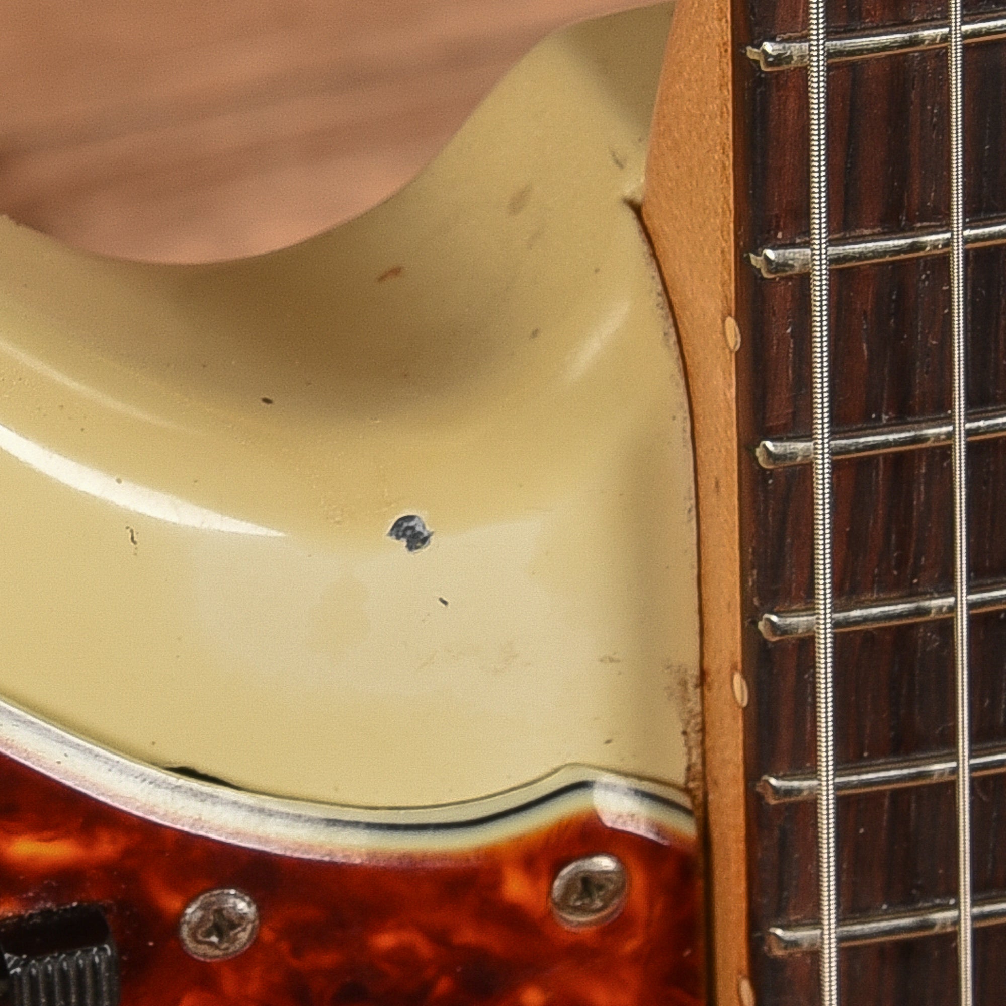 Fender Jazzmaster Olympic White Refin 1960 Electric Guitars / Solid Body