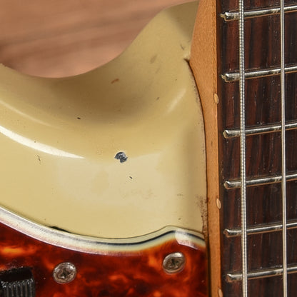 Fender Jazzmaster Olympic White Refin 1960 Electric Guitars / Solid Body