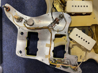 Fender Jazzmaster Olympic White Refin 1960 Electric Guitars / Solid Body