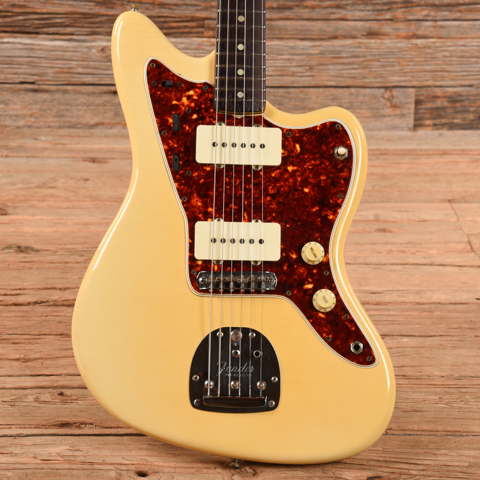 Fender Jazzmaster White 1965 Electric Guitars / Solid Body