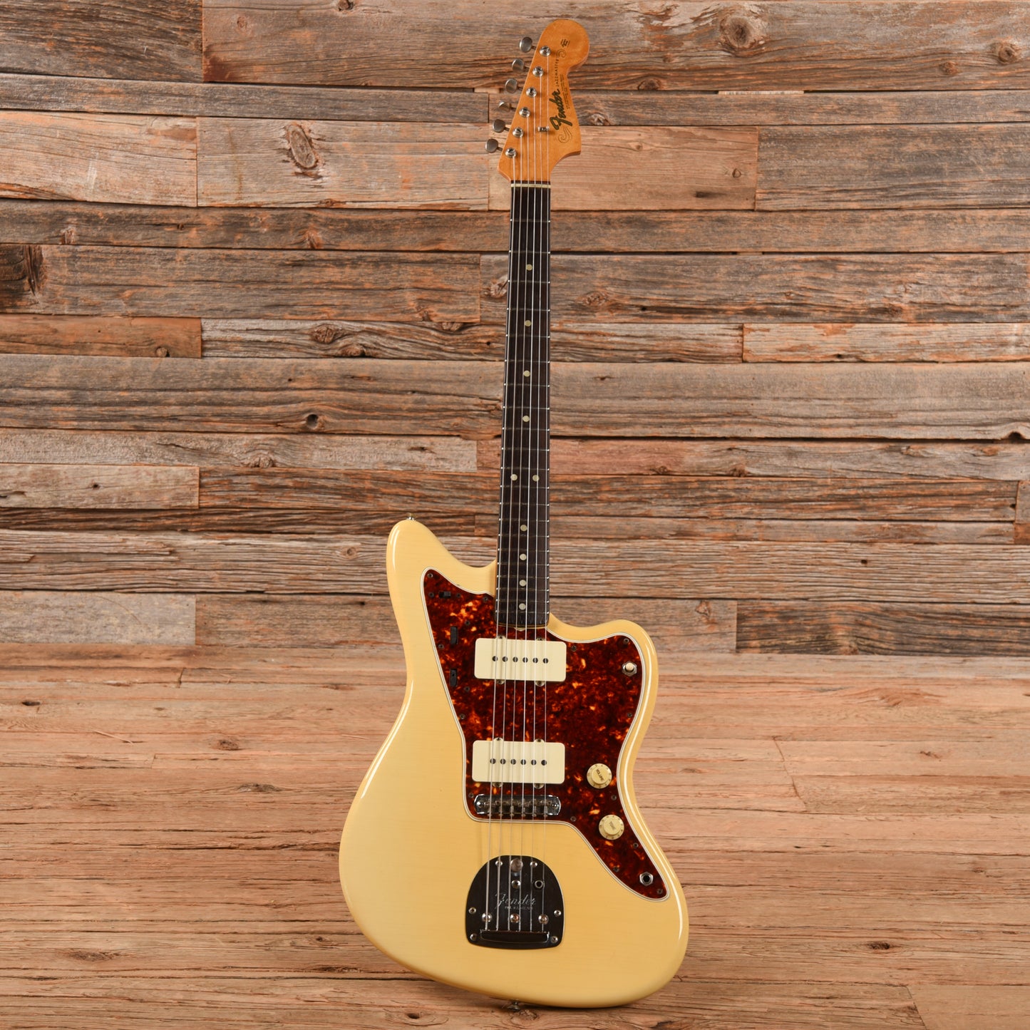 Fender Jazzmaster White 1965 Electric Guitars / Solid Body